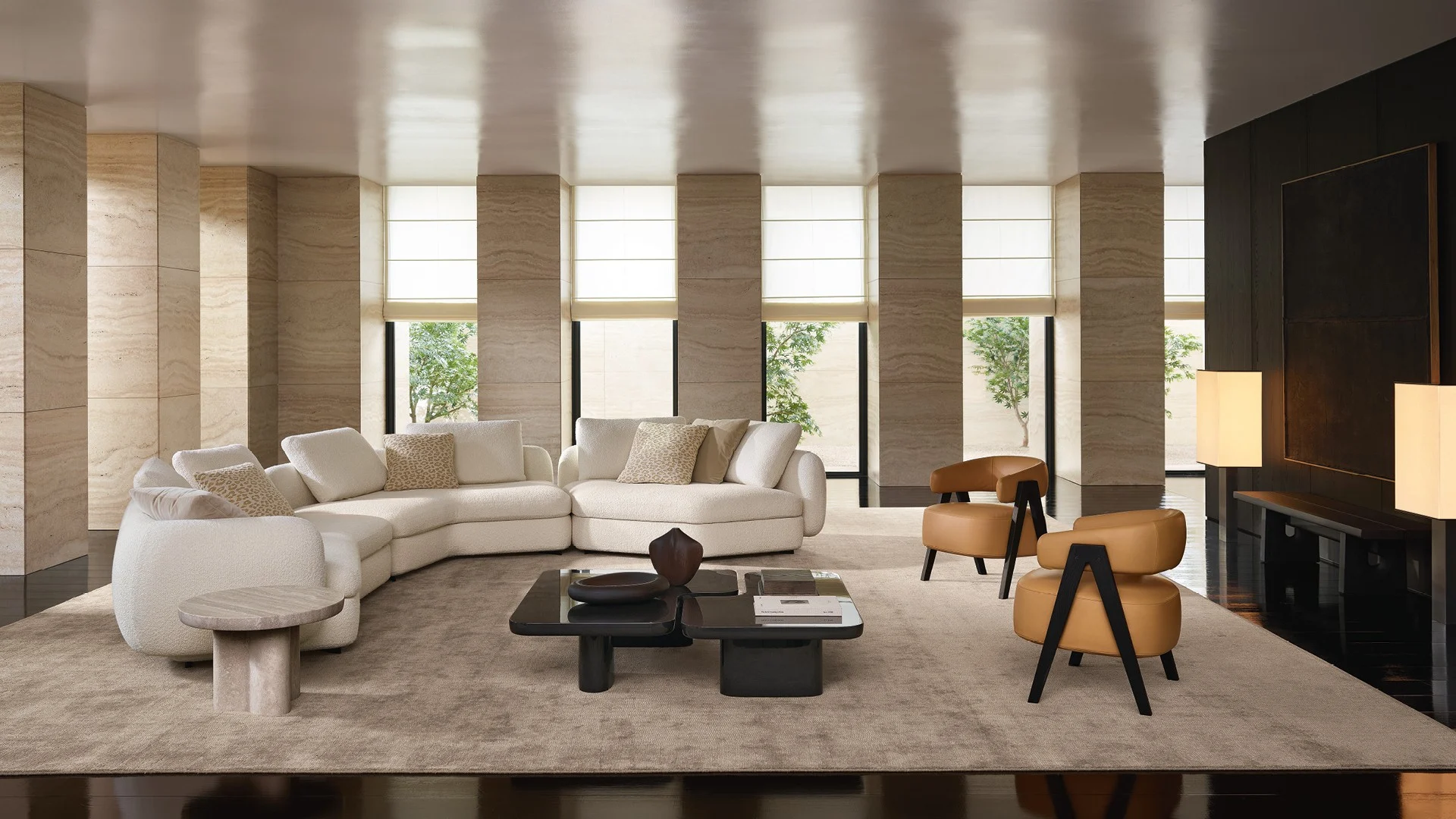 Poliform Immagine di Sofas Coffee Tables Ernest 7