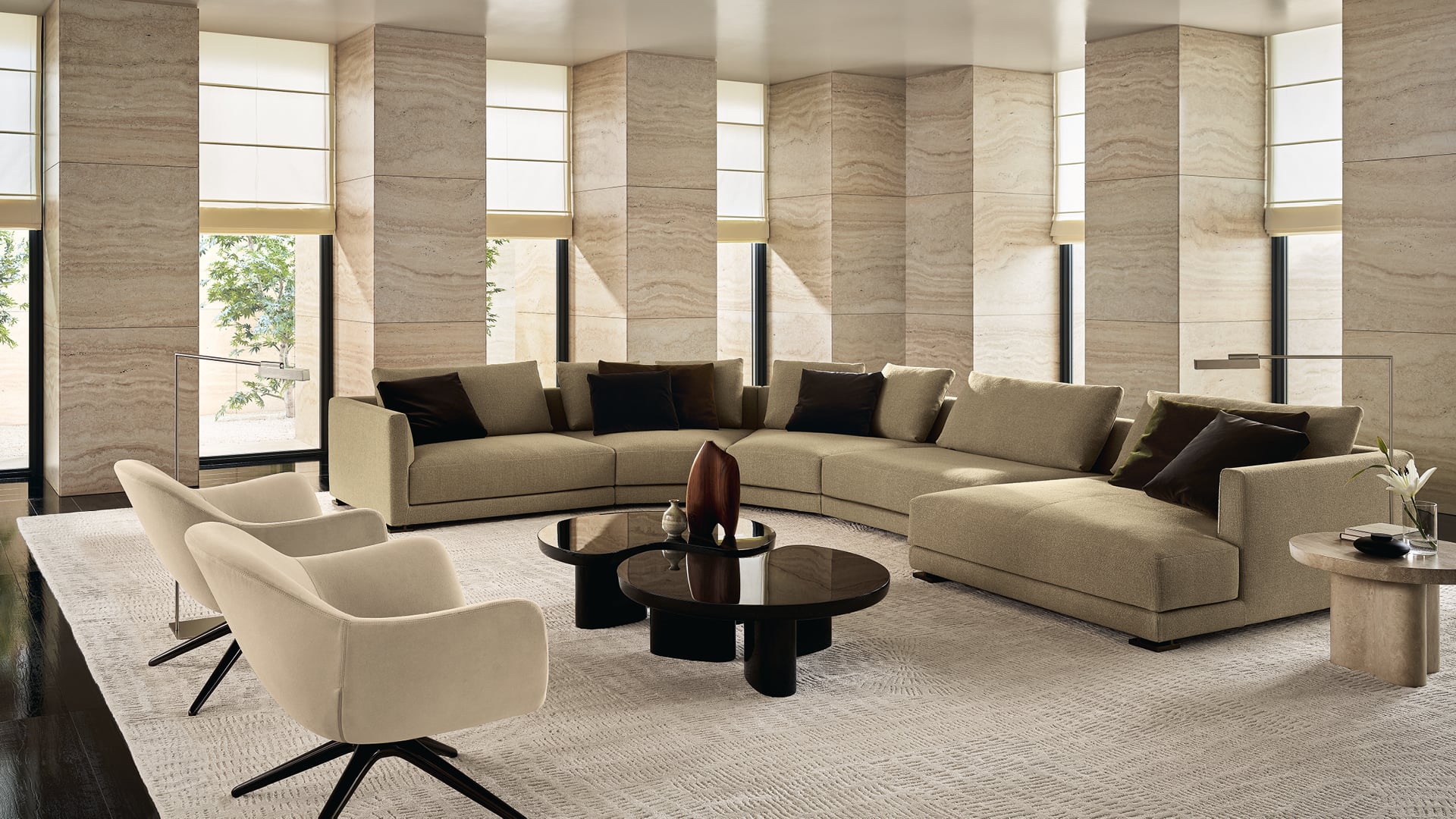 Poliform Immagine di Sofas Coffee Tables Ernest 9