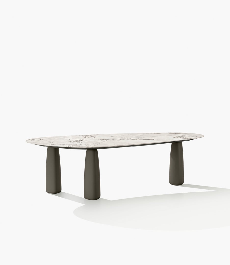 Poliform Immagine di デイコンプリメント テーブル Monolith 5