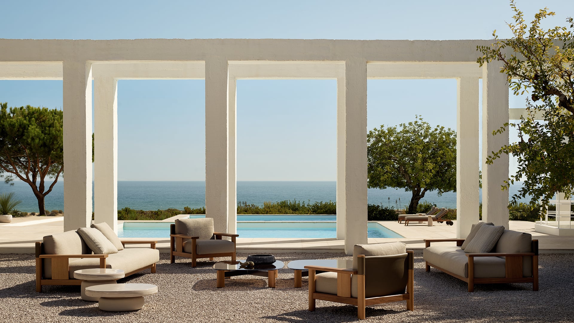 Poliform Immagine di Outdoor Coffee Tables Crew 3