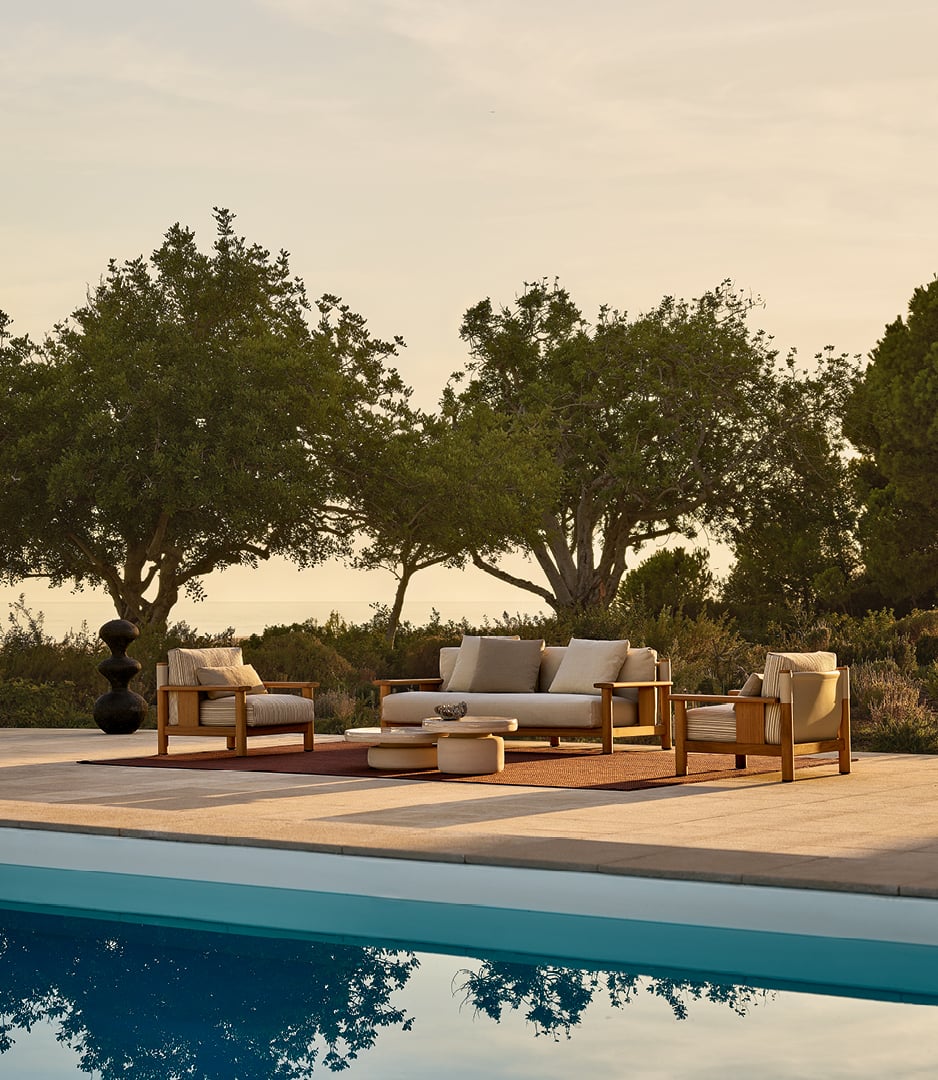 Poliform Immagine di Outdoor Coffee Tables Crew 5