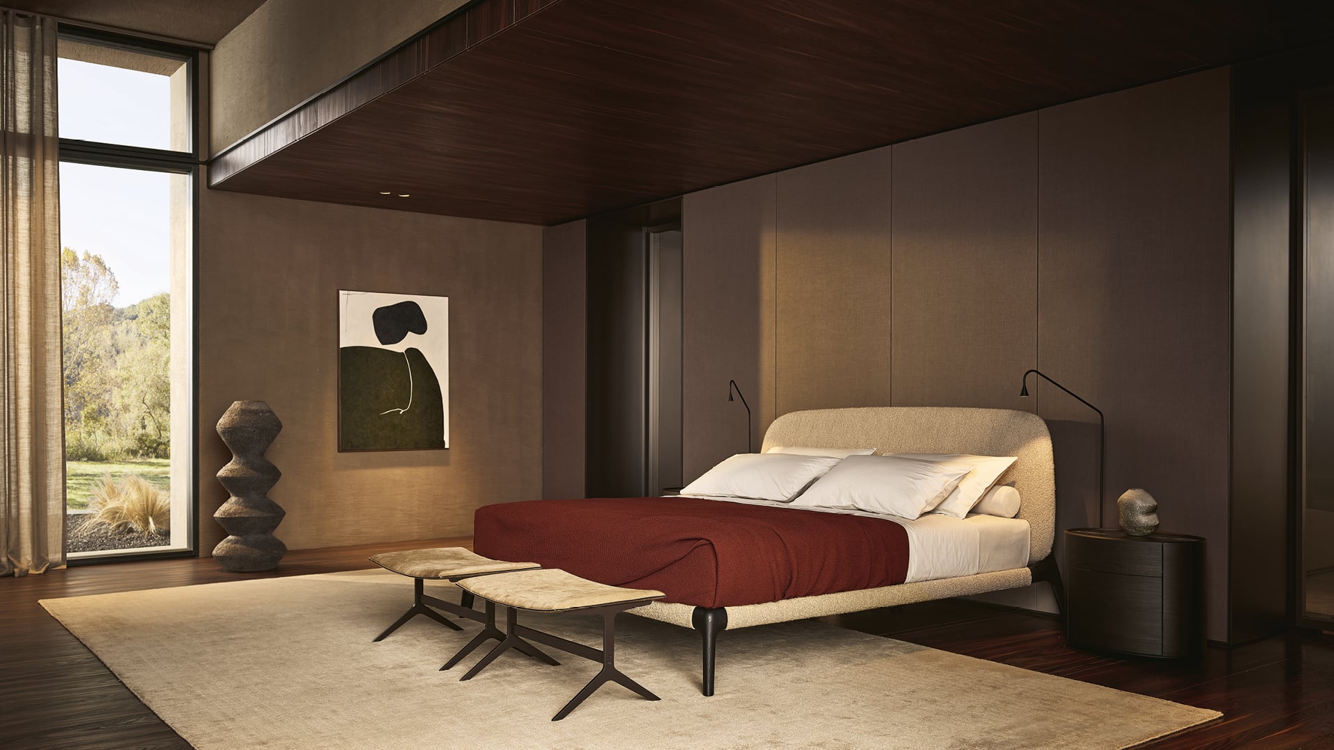 Poliform Immagine di Night Complements Beds Curve 1