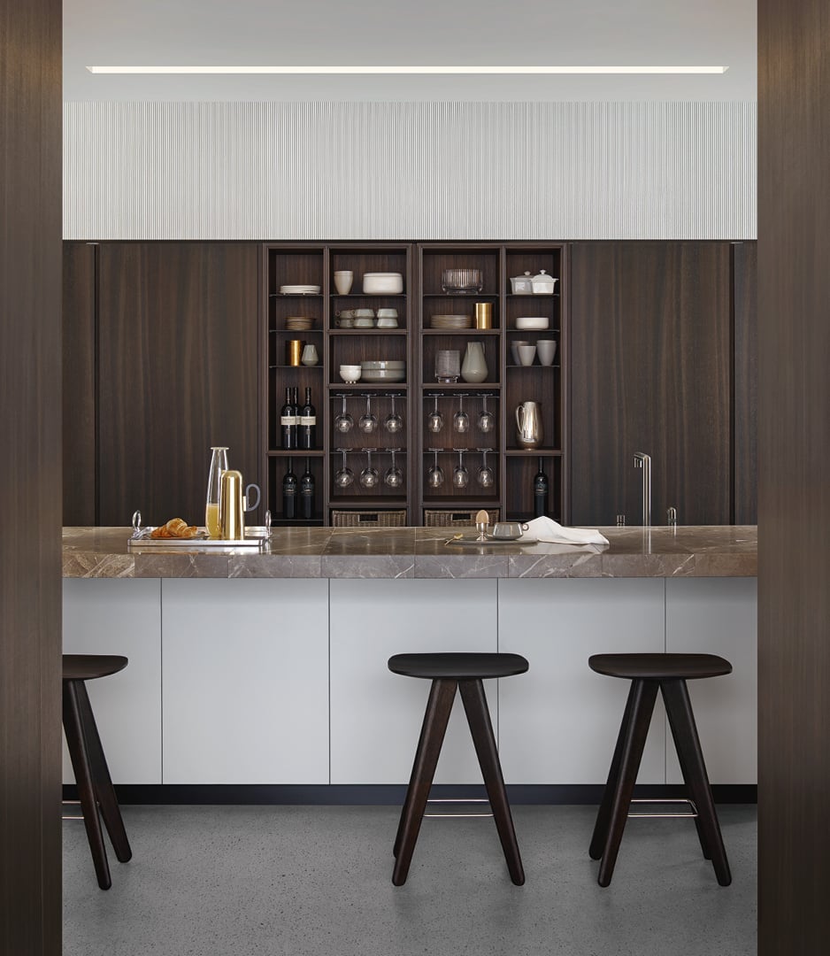 Poliform Immagine di Кухня Табуреты Ics 2