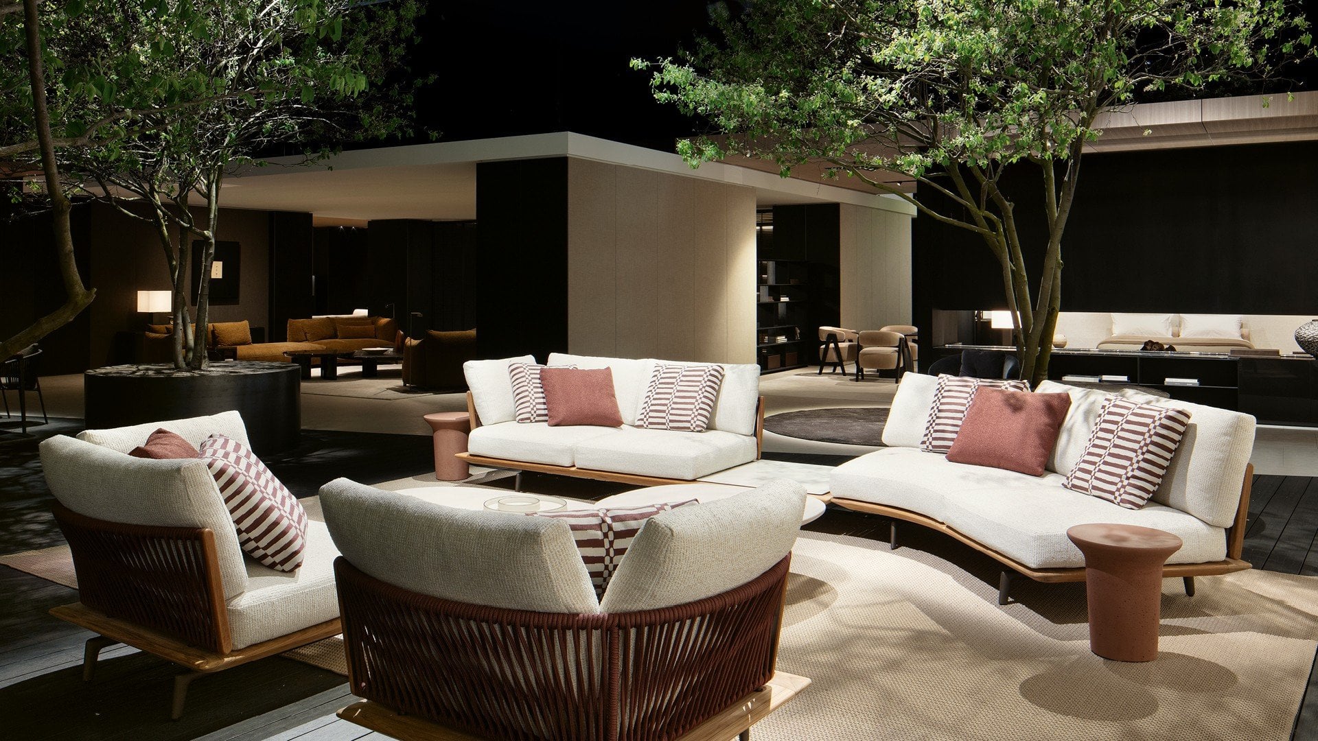 Poliform Immagine di Outdoor Sofás Lagoon 1