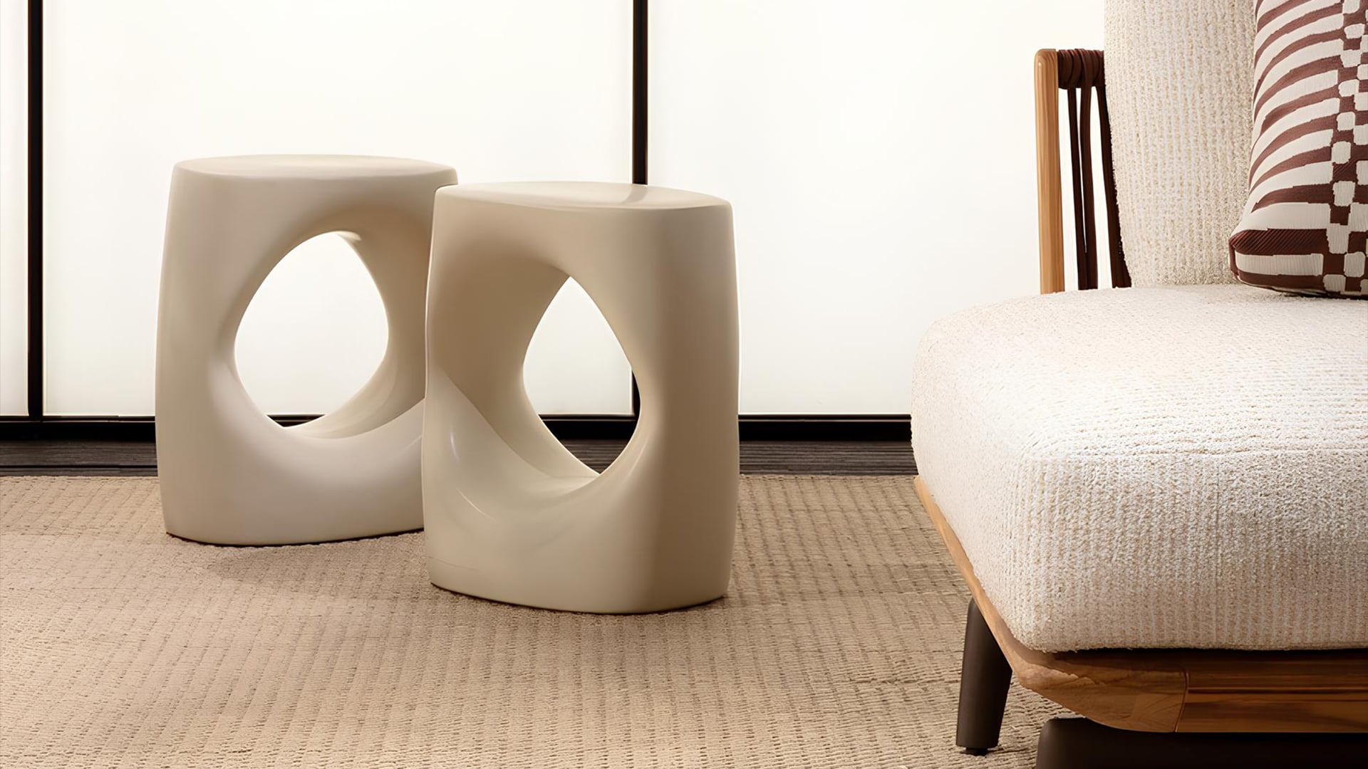 Poliform Immagine di Outdoor Coffee Tables Atoll 1