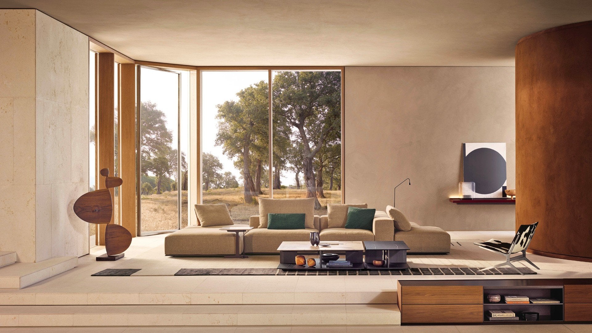 Poliform Immagine di Zona De Día Aparadores Code 13