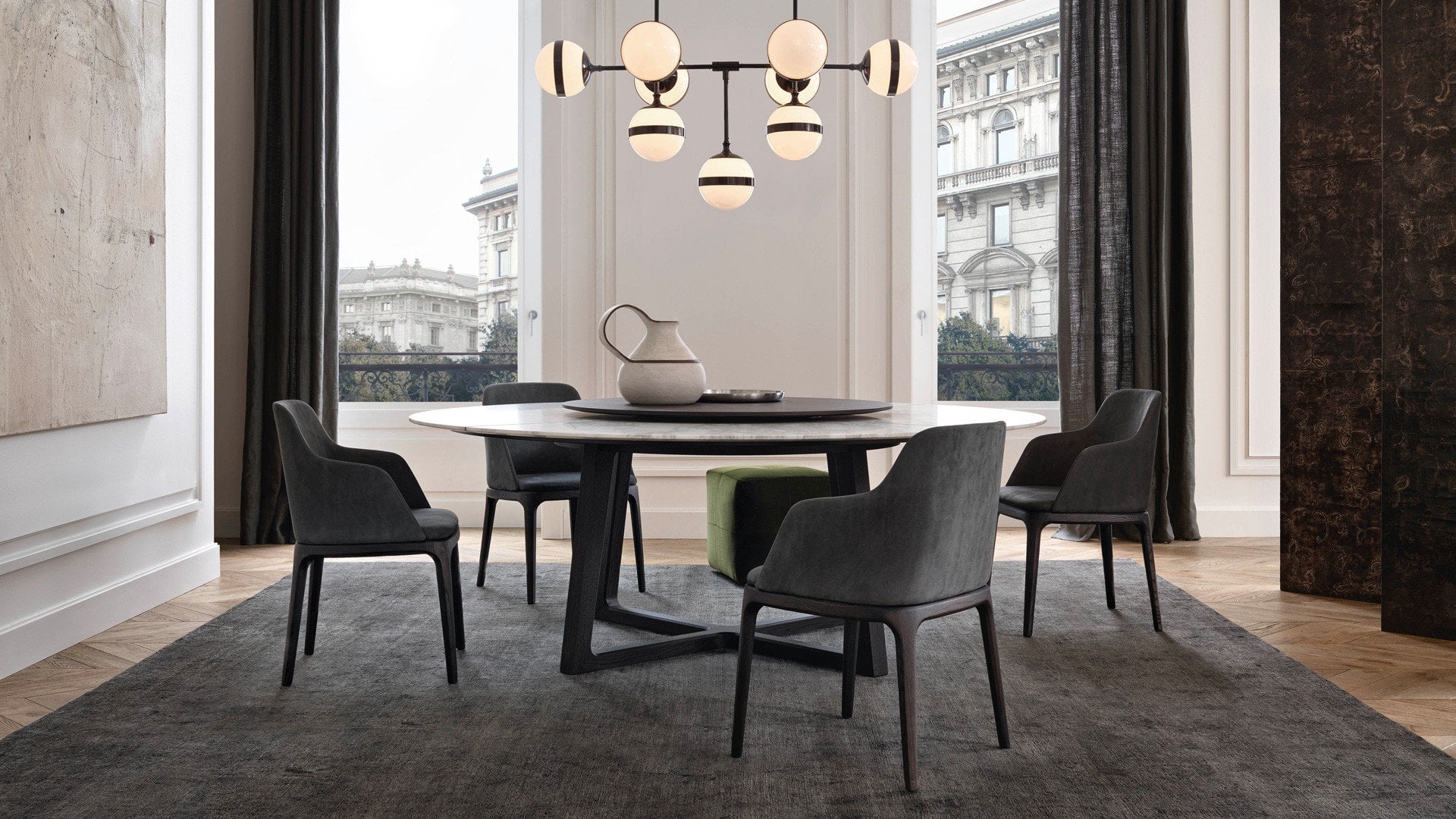 Poliform Immagine di Дневная Коллекция Стулья Grace 1