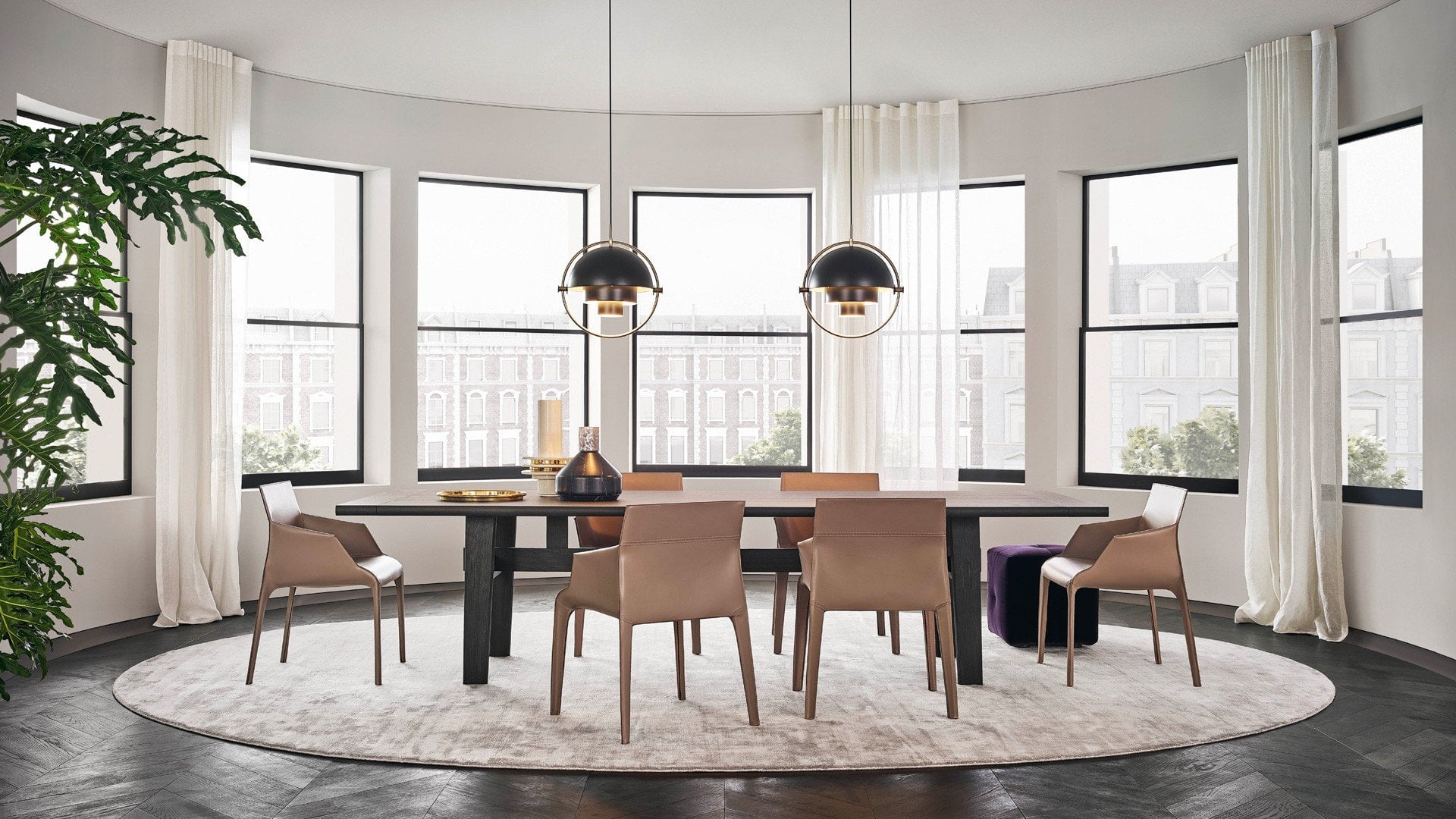 Poliform Immagine di Zona De Día Sillas Seattle 5