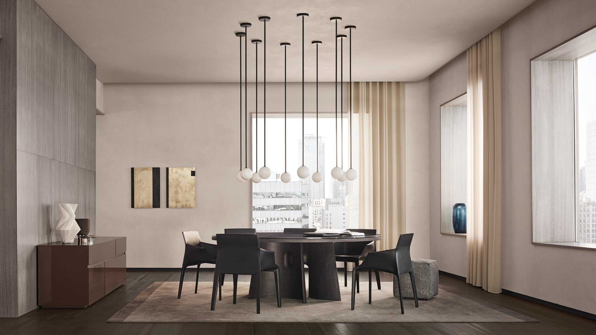 Poliform Immagine di Дневная Коллекция Столы Kensington 7