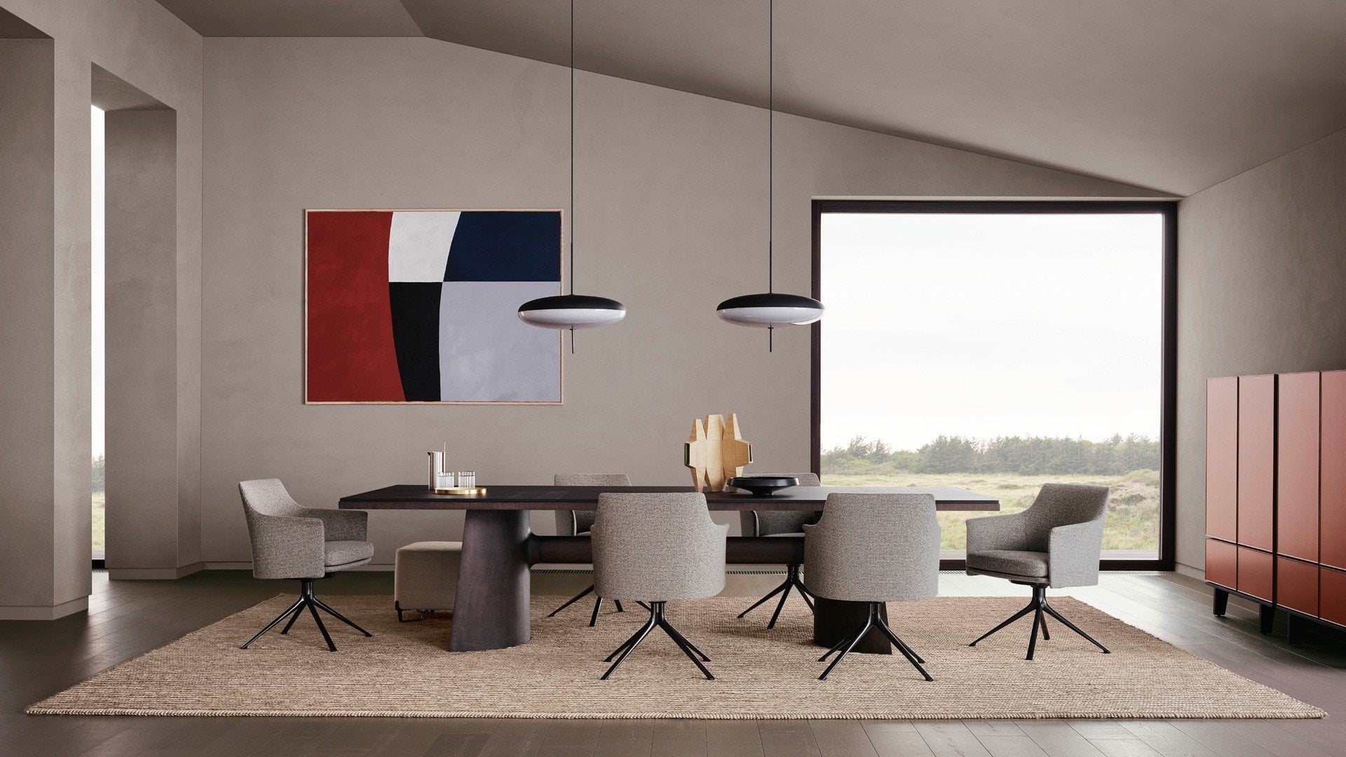 Poliform Immagine di Дневная Коллекция Столы Kensington 4