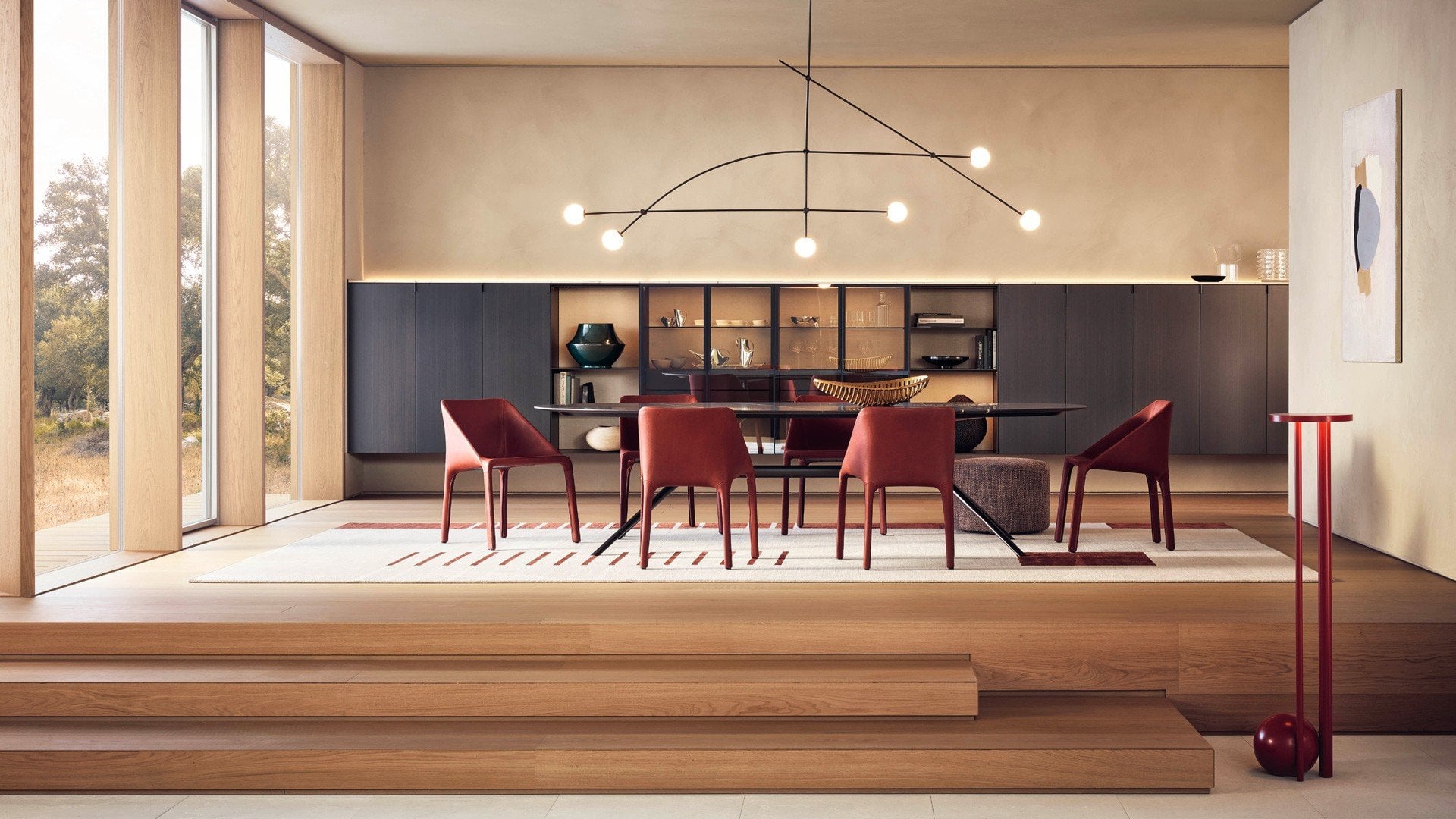 Poliform Immagine di Day Complements Tables Mondrian 1