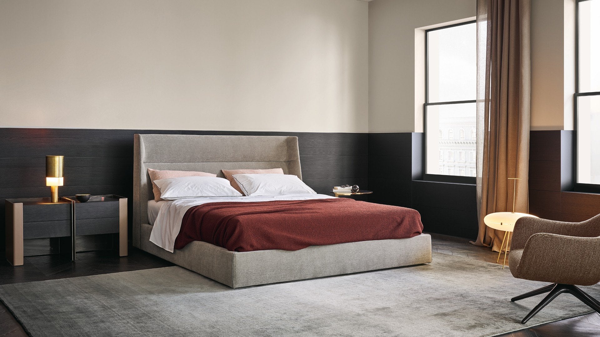 Poliform Immagine di Night Complements Storage Units Chloe 1