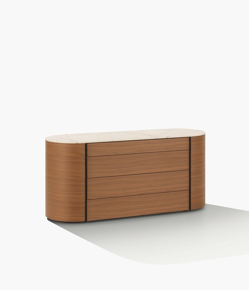 Poliform Immagine di Night Complements Storage Units Onda 3