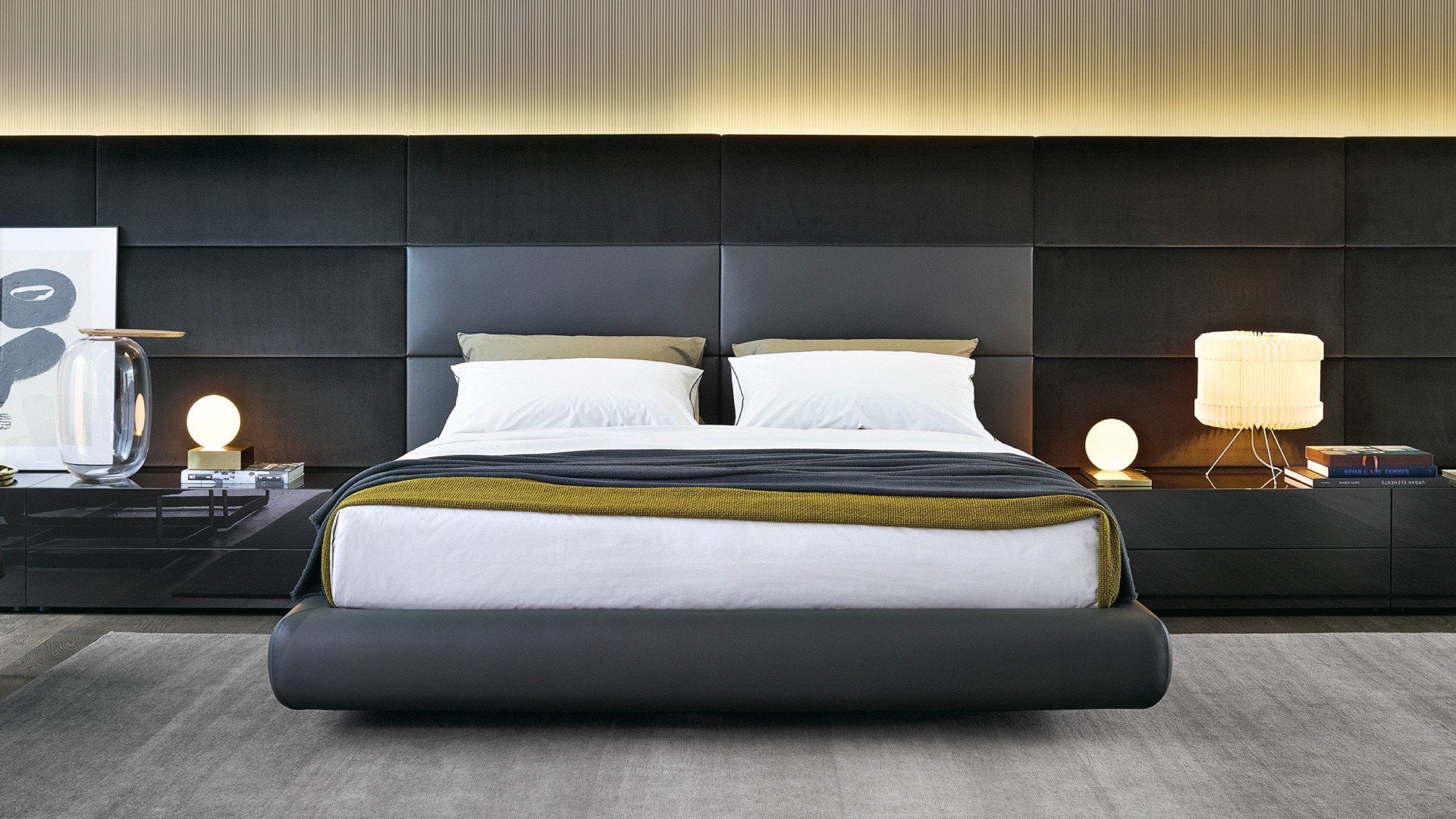 Poliform Immagine di Night Complements Beds Dream 6