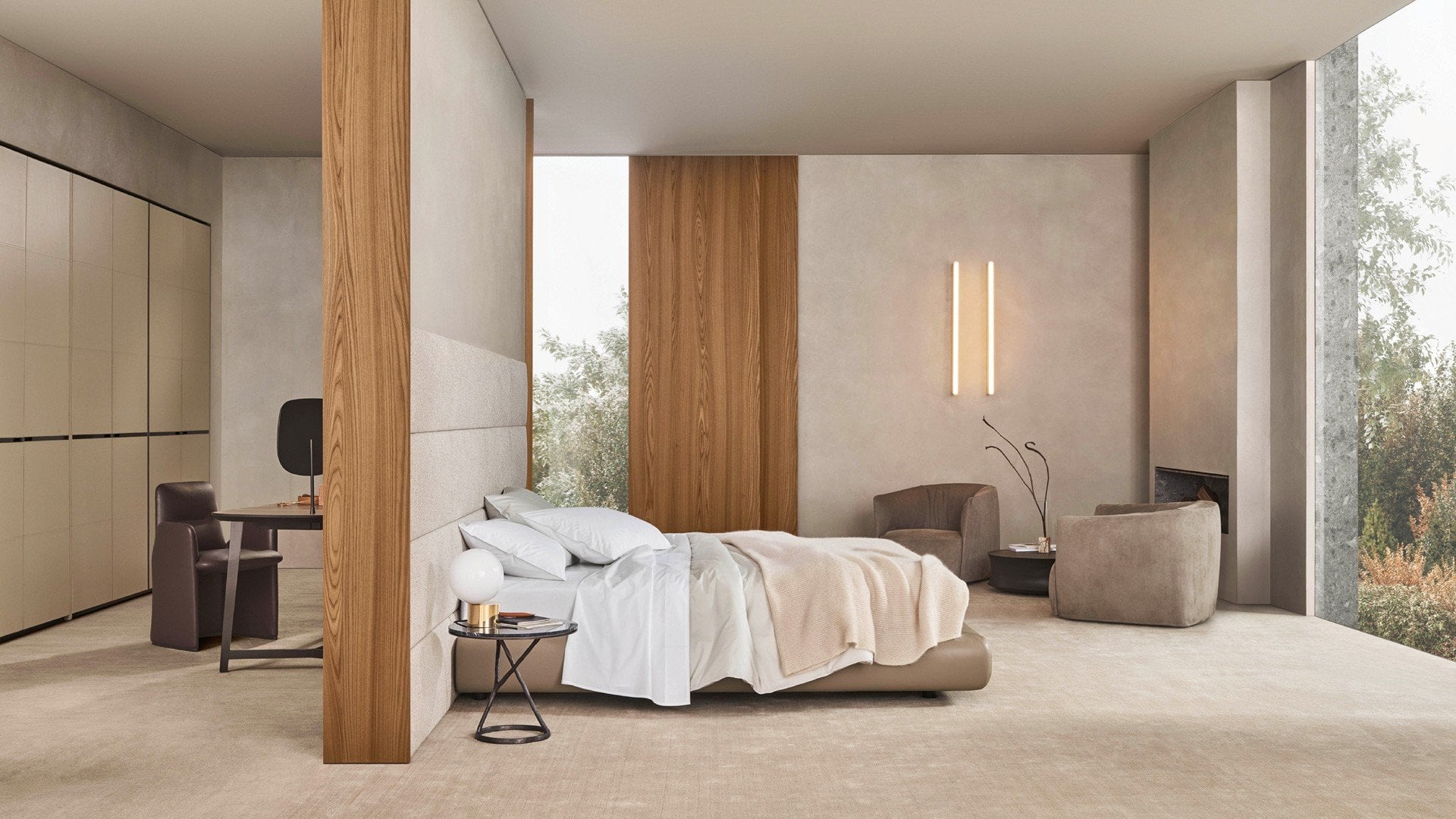 Poliform Immagine di Night Complements Beds Dream 4