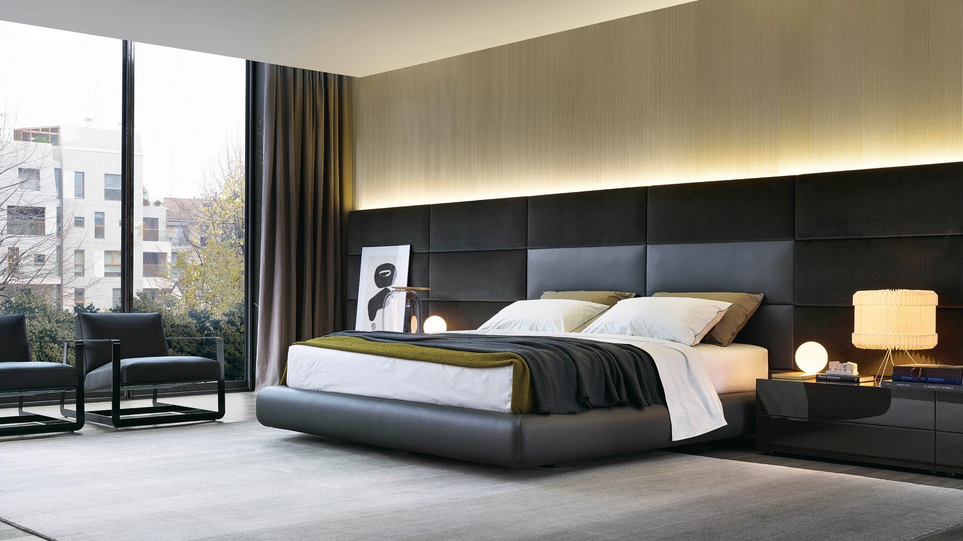 Poliform Immagine di Night Complements Beds Dream 5