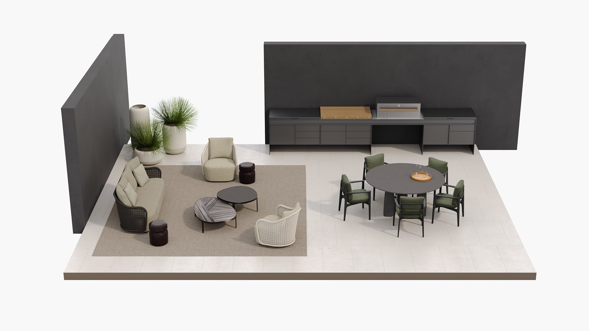 Poliform Immagine di Outdoor Kitchens Land 2