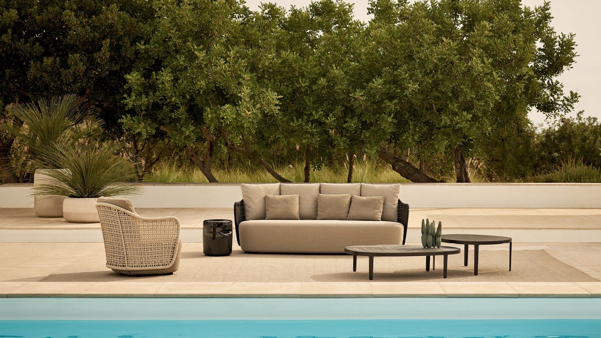 Poliform Immagine di Outdoor Coffee Tables Azu 6