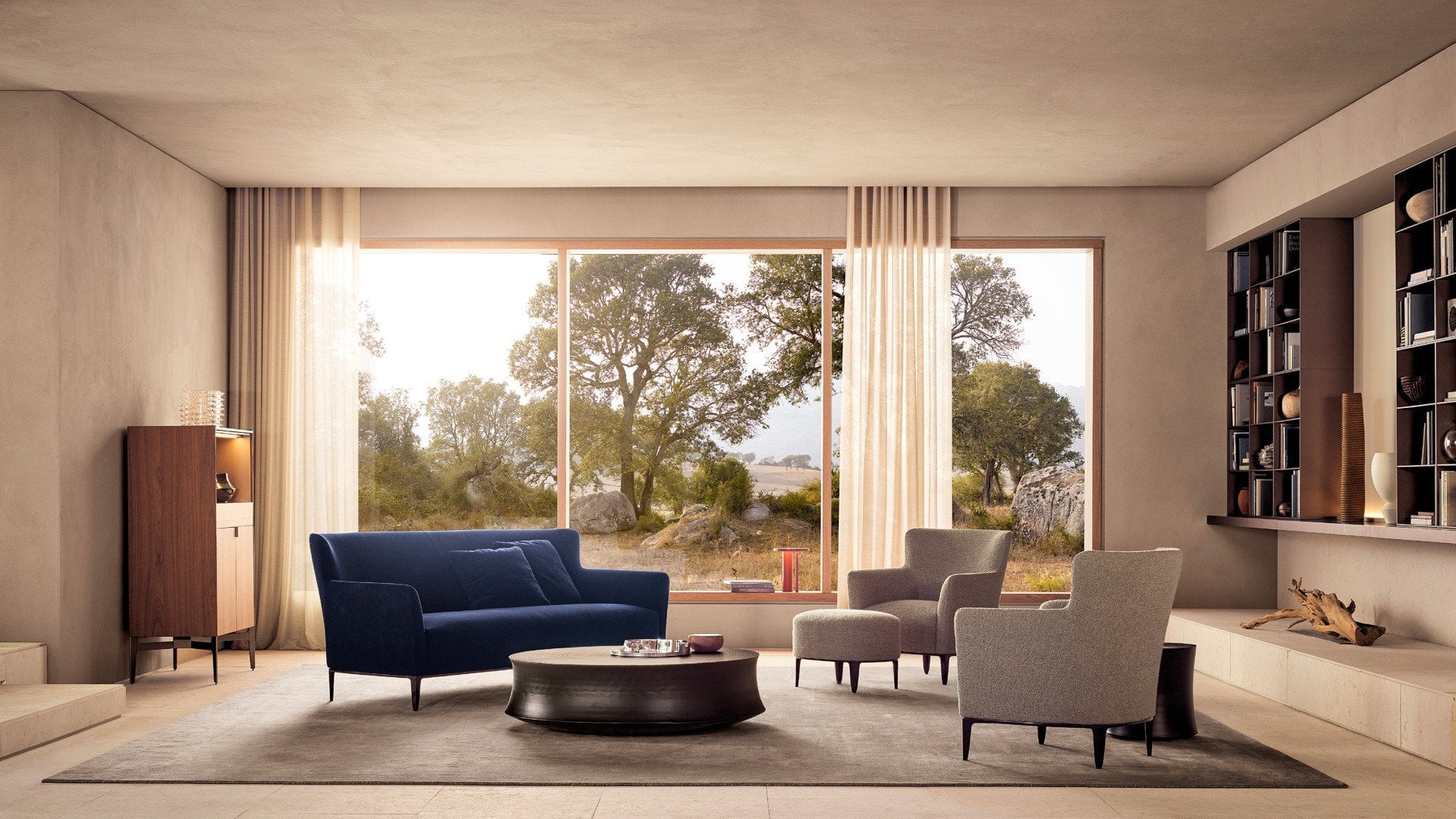 Poliform Immagine di Sofas Divani Gentlemans Friends 1