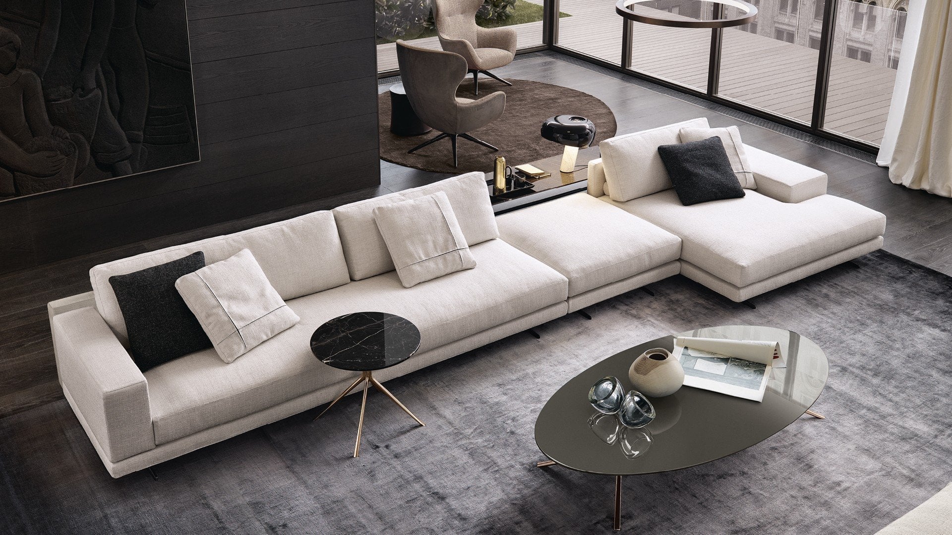 Poliform Immagine di Sofas Sofas Mondrian 11