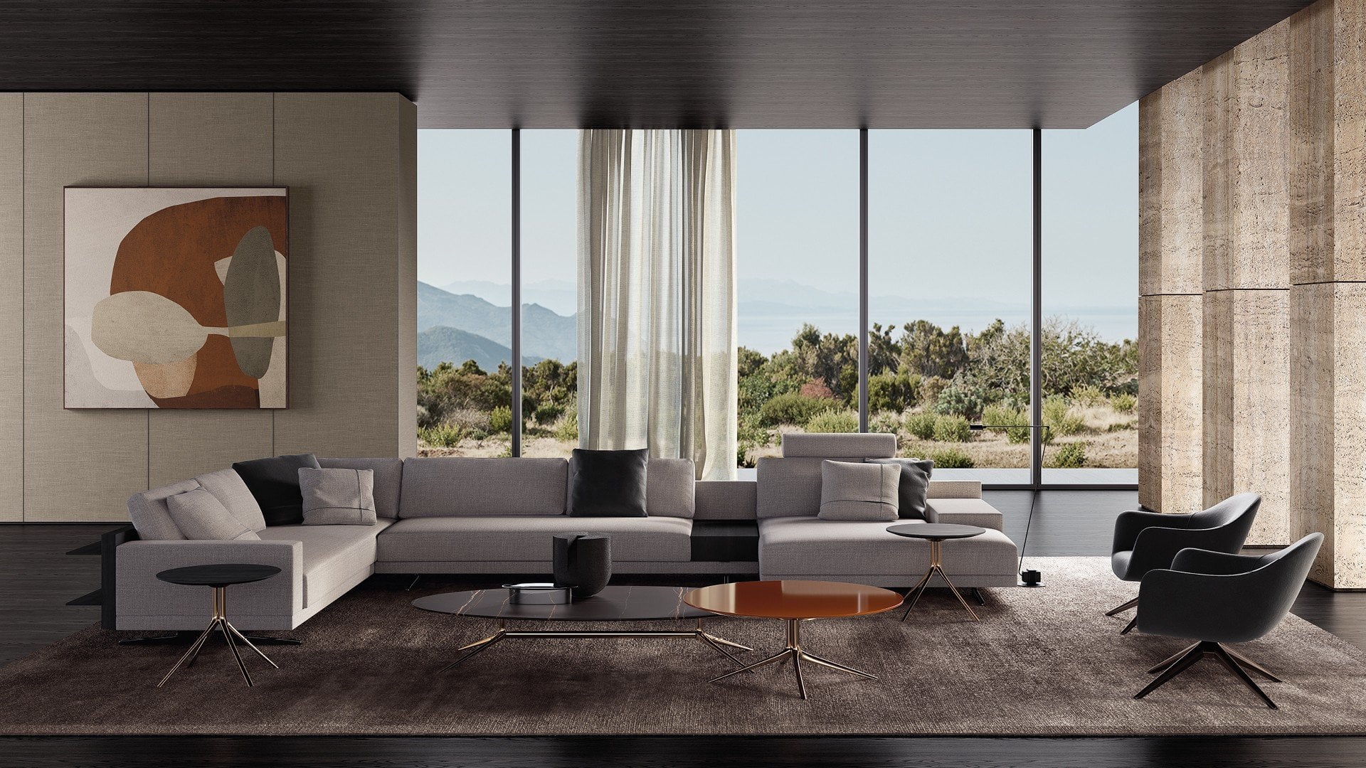 Poliform Immagine di Sofas Sofas Mondrian 16