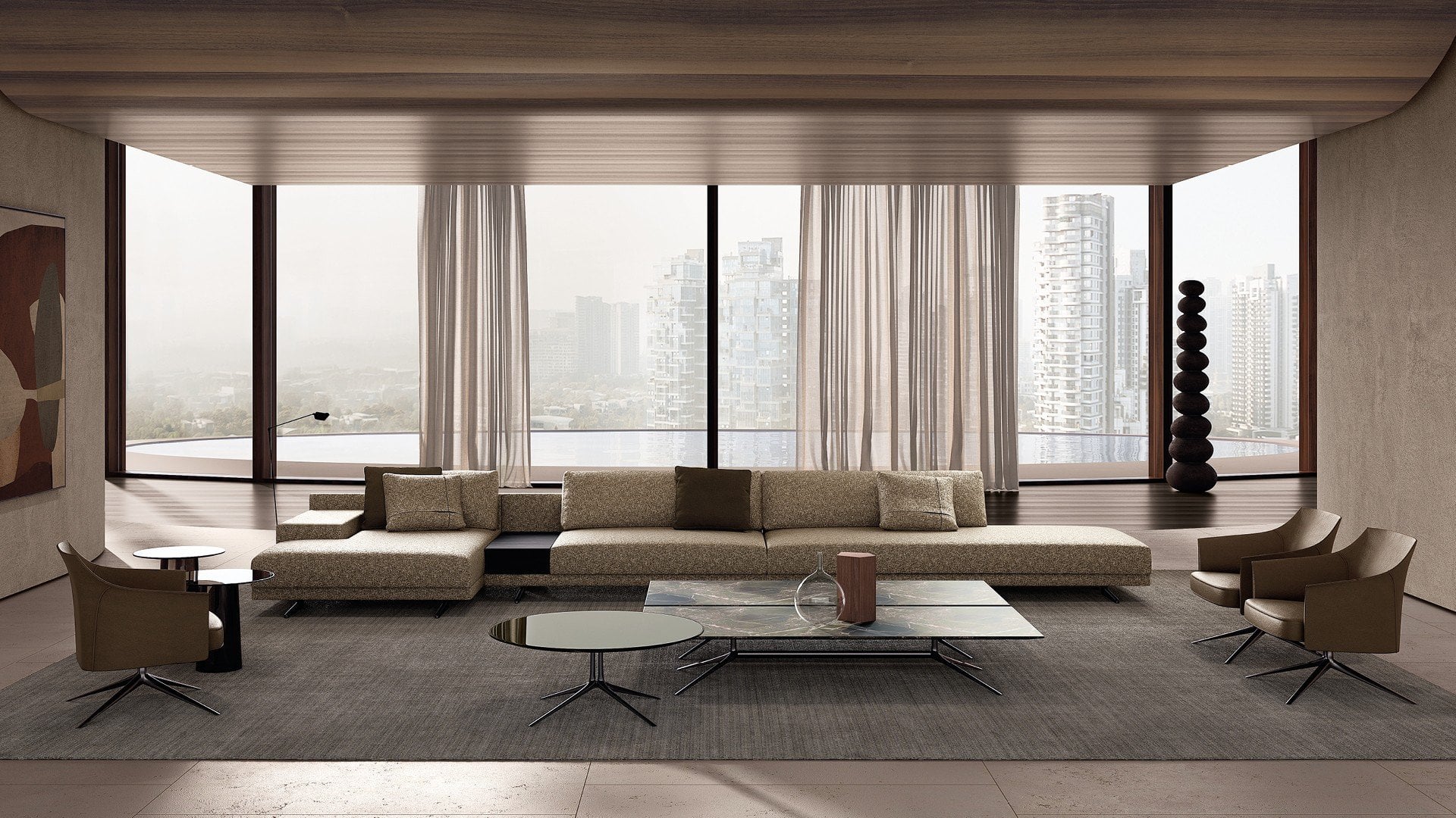 Poliform Immagine di Sofas Sofas Mondrian 18