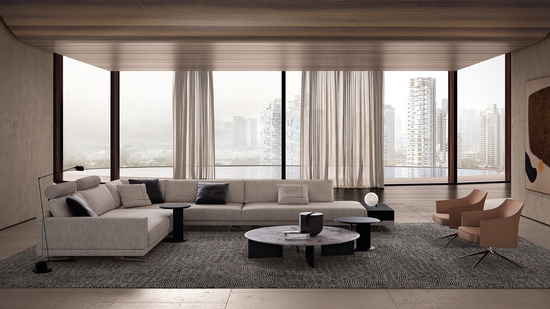 Poliform Immagine di Sofas Sofas Mondrian 21