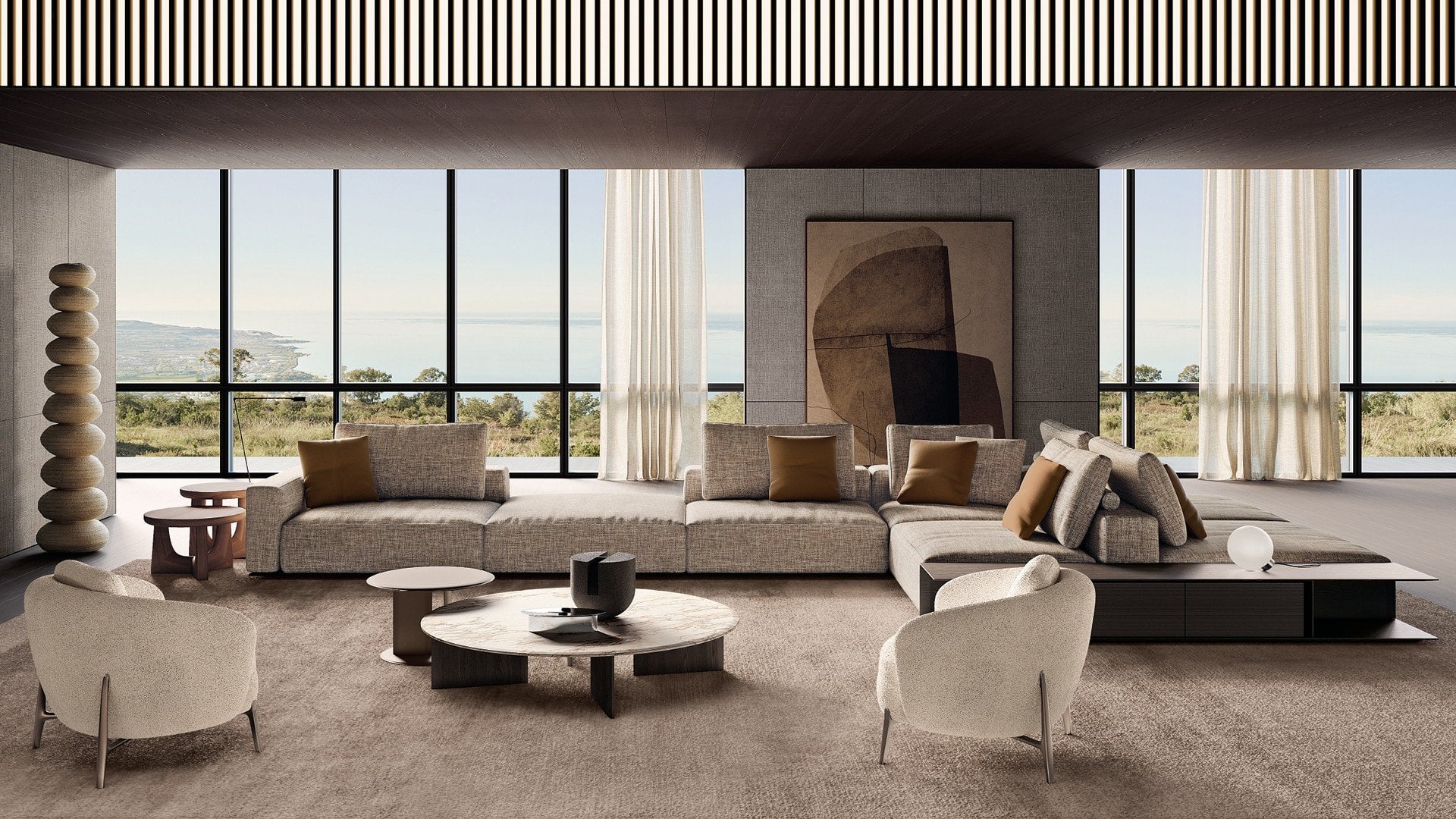 Poliform Immagine di Sofas Divani Westside Soft 7