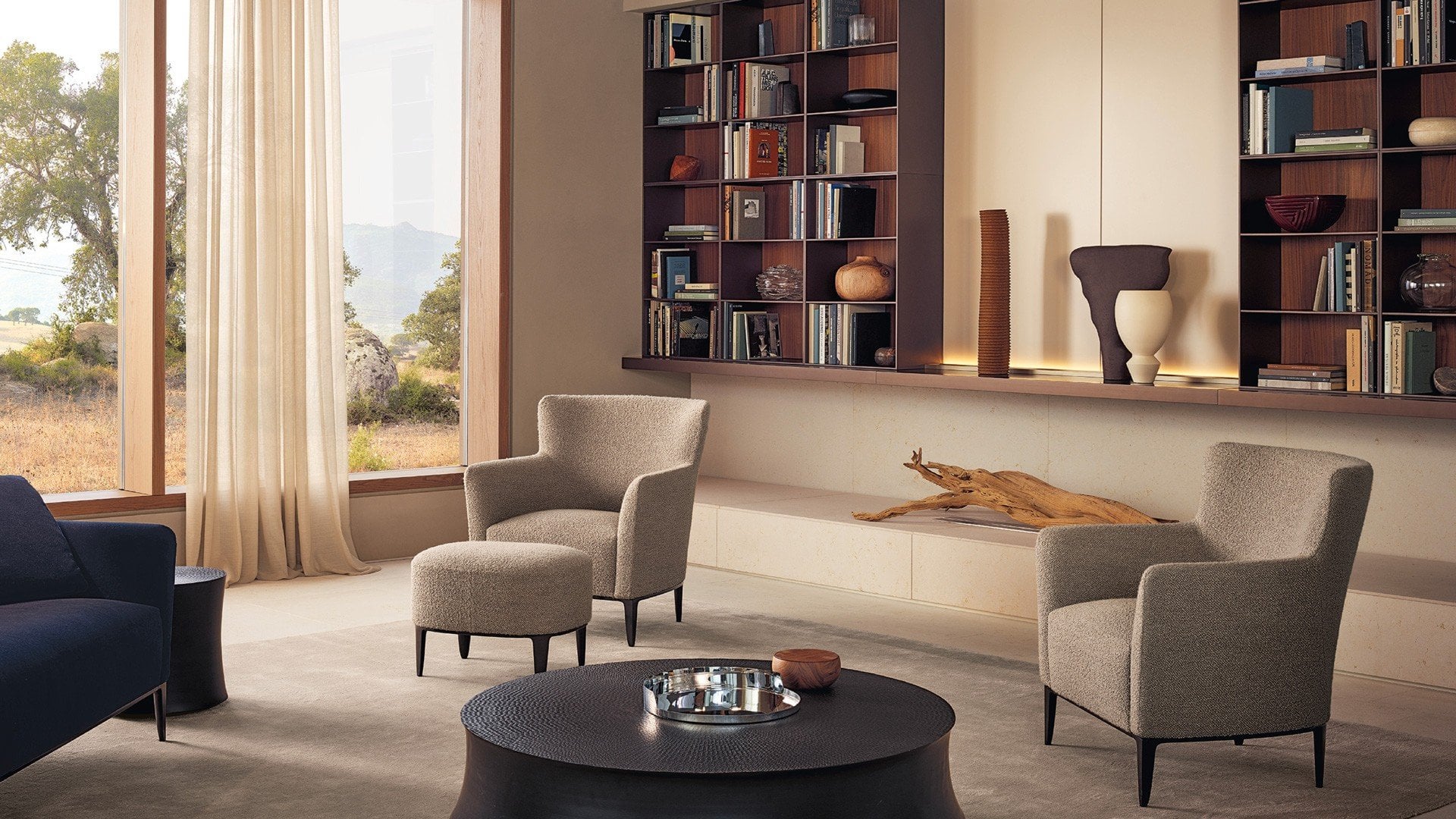 Poliform Immagine di Sofas Armchairs Gentleman Relax 2