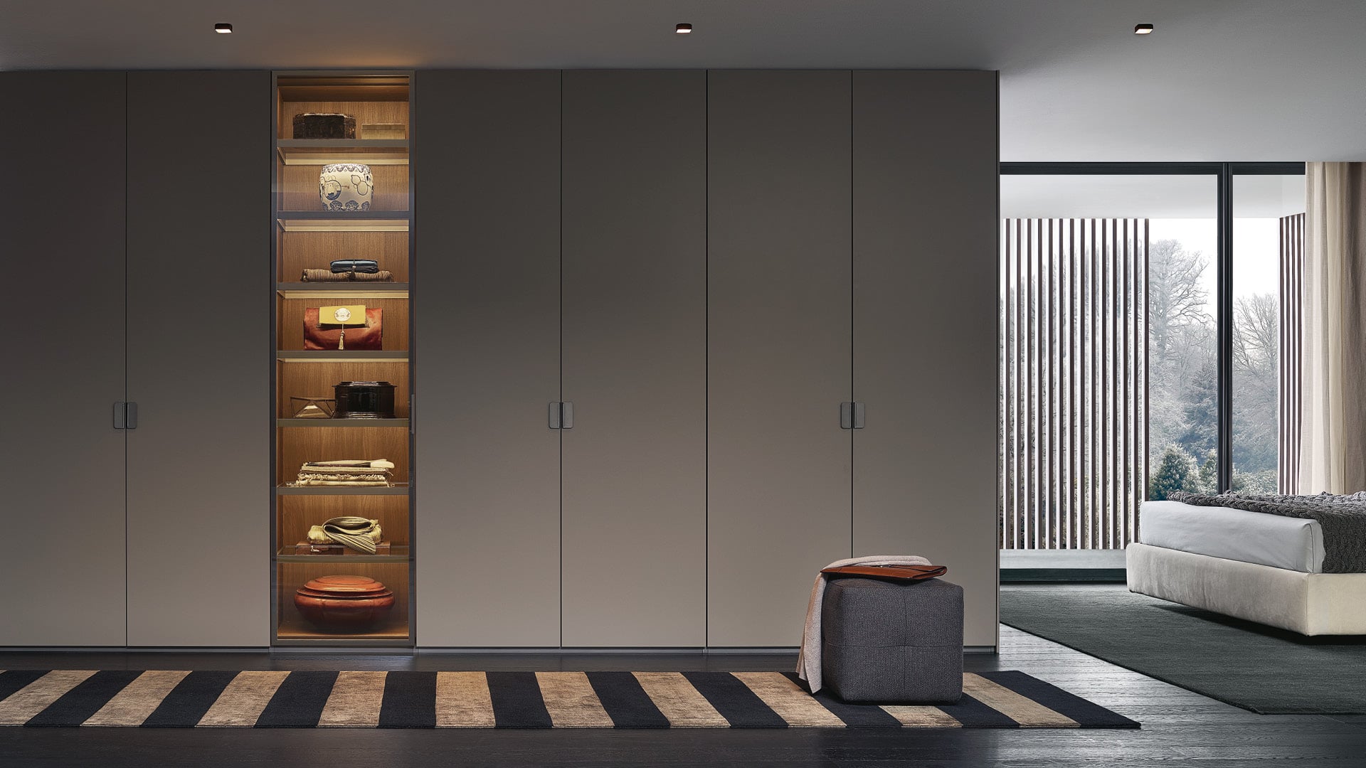 Poliform Immagine di Systems Sistemi Notte Senzafine Armadio 43