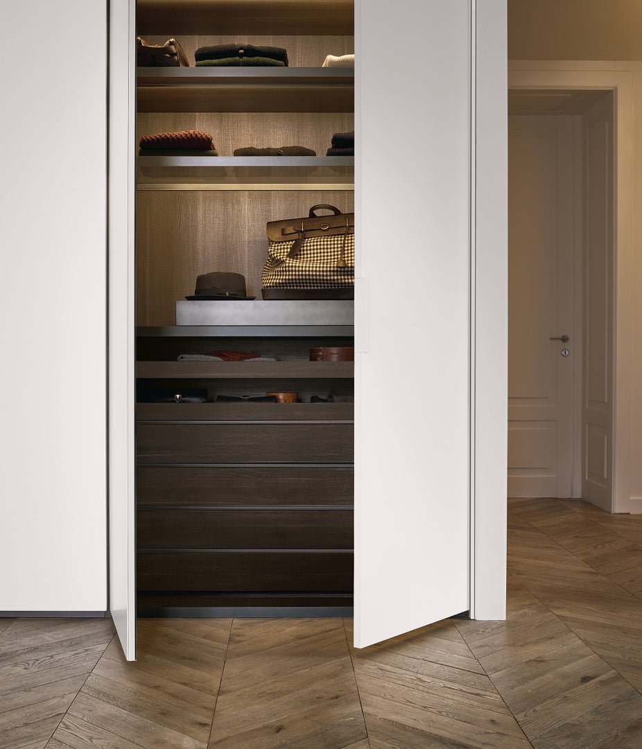 dettaglio della cassettiera