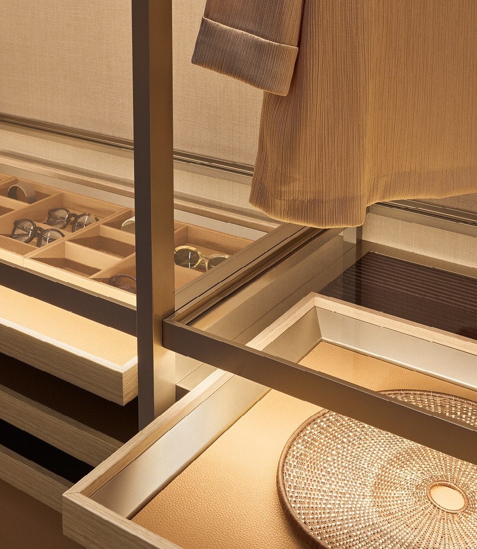 Poliform Immagine di Systems Night Systems Senzafine Walk-in Closet 4