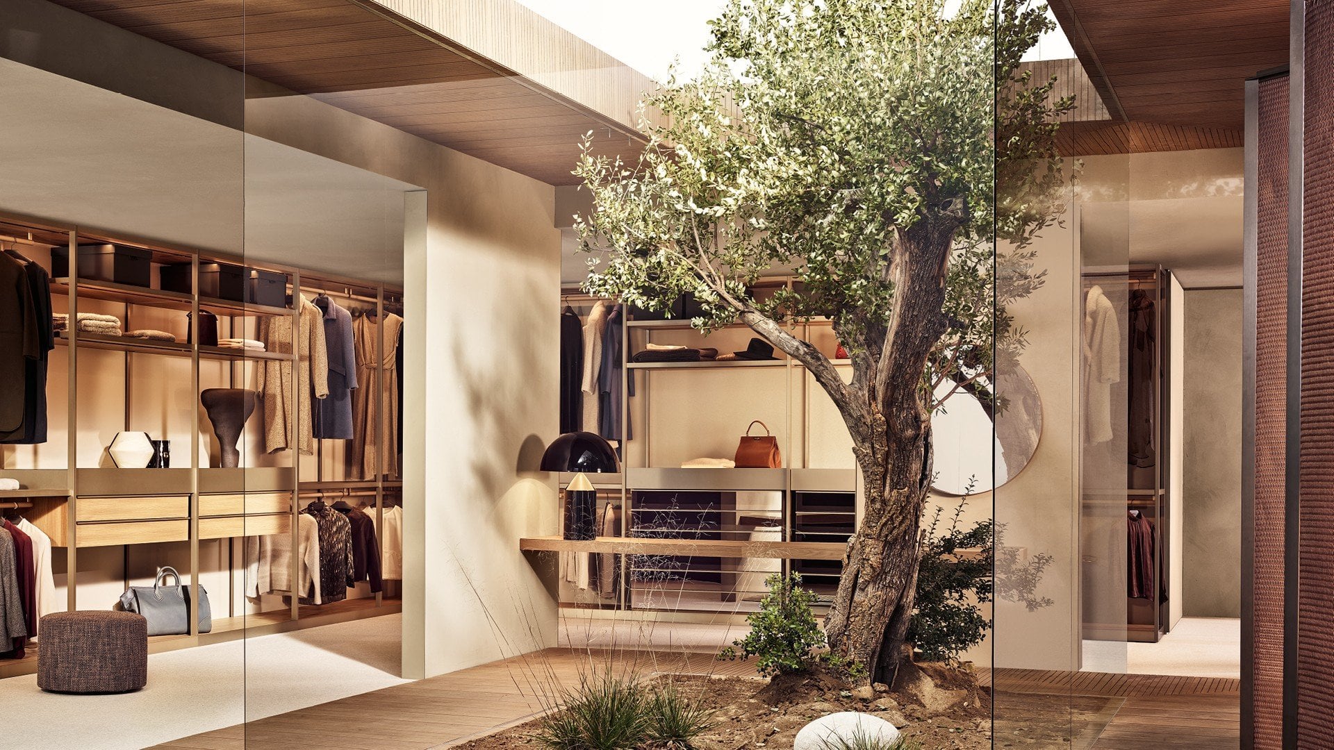 Poliform Immagine di Systems Night Systems Senzafine Walk-in Closet 6