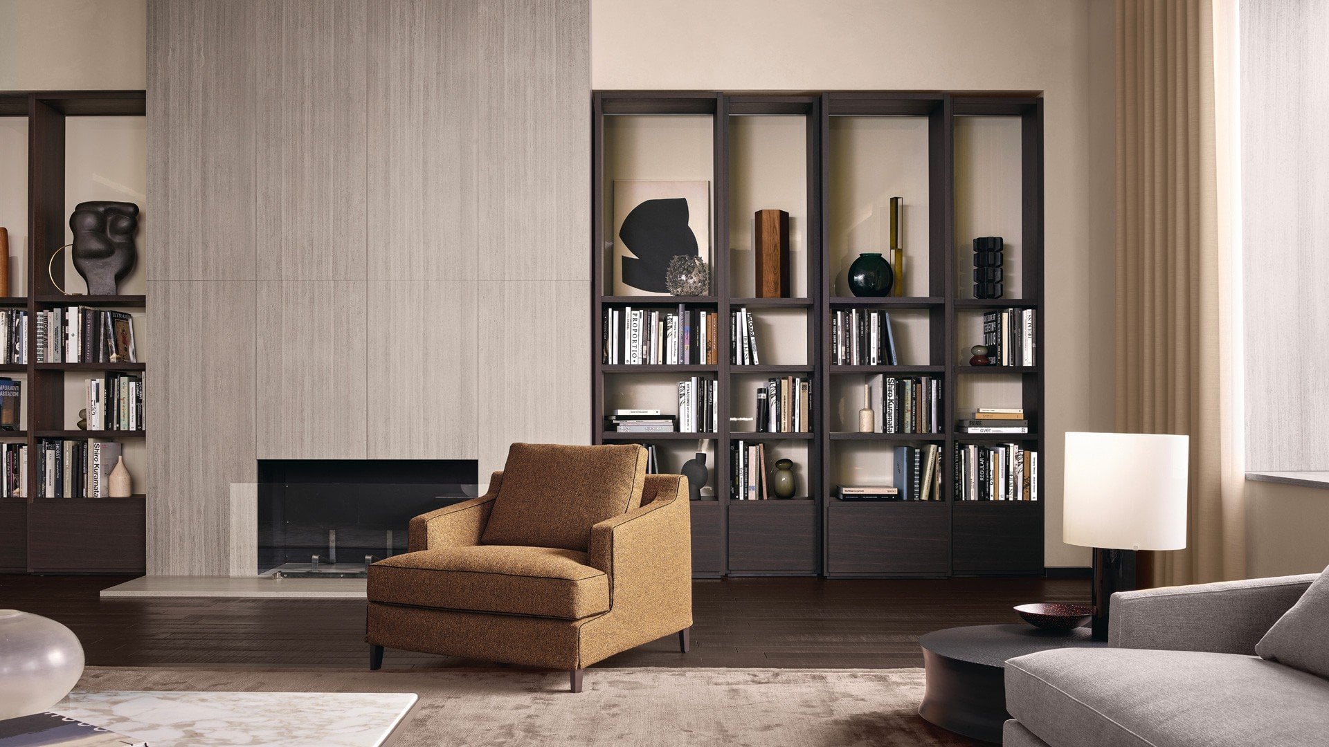 Poliform Immagine di Systems Модульные системы гостиной Wall System 13