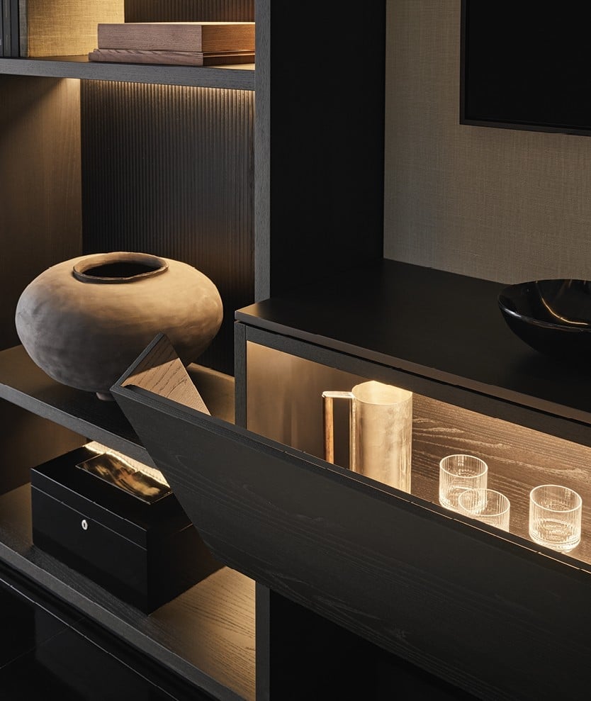 Poliform Immagine di Systems Модульные системы гостиной Wall System 3