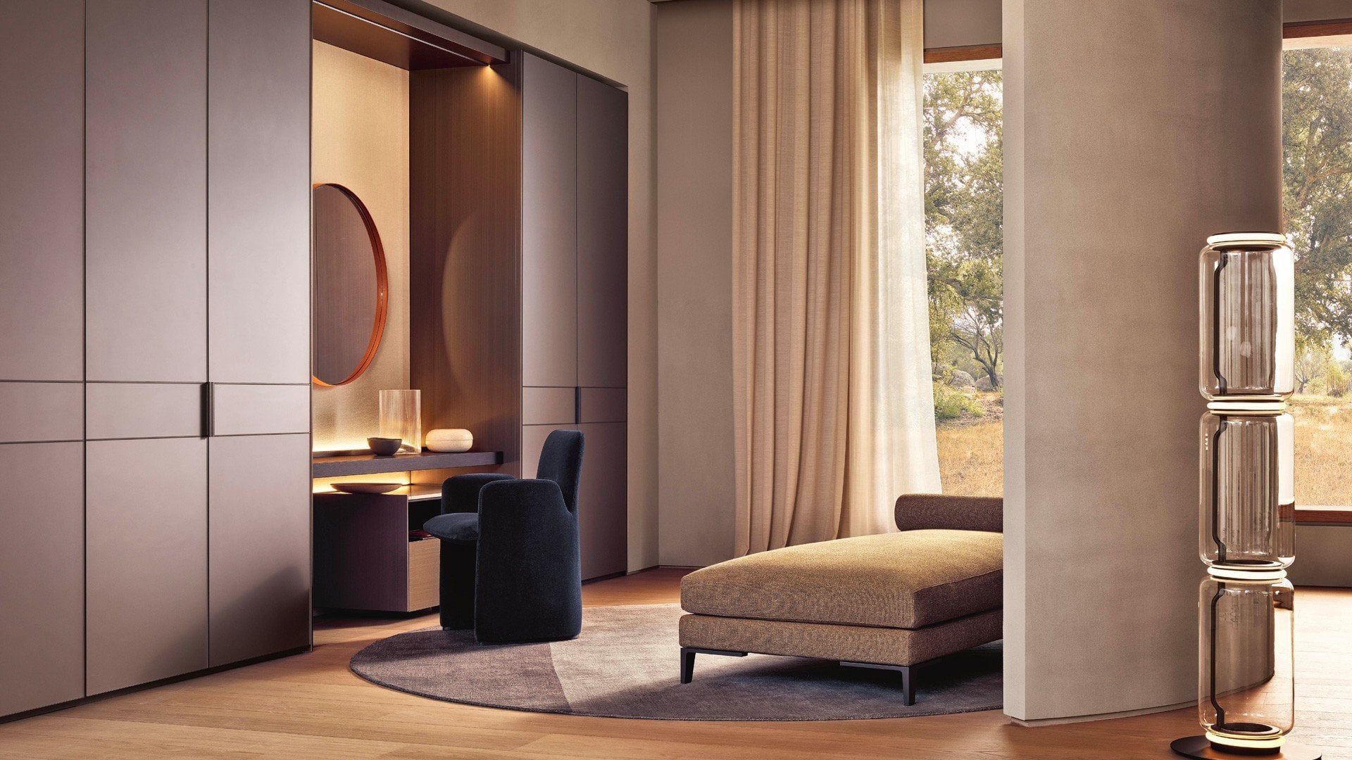 Poliform Immagine di Systems Night Systems Senzafine Wardrobe 14