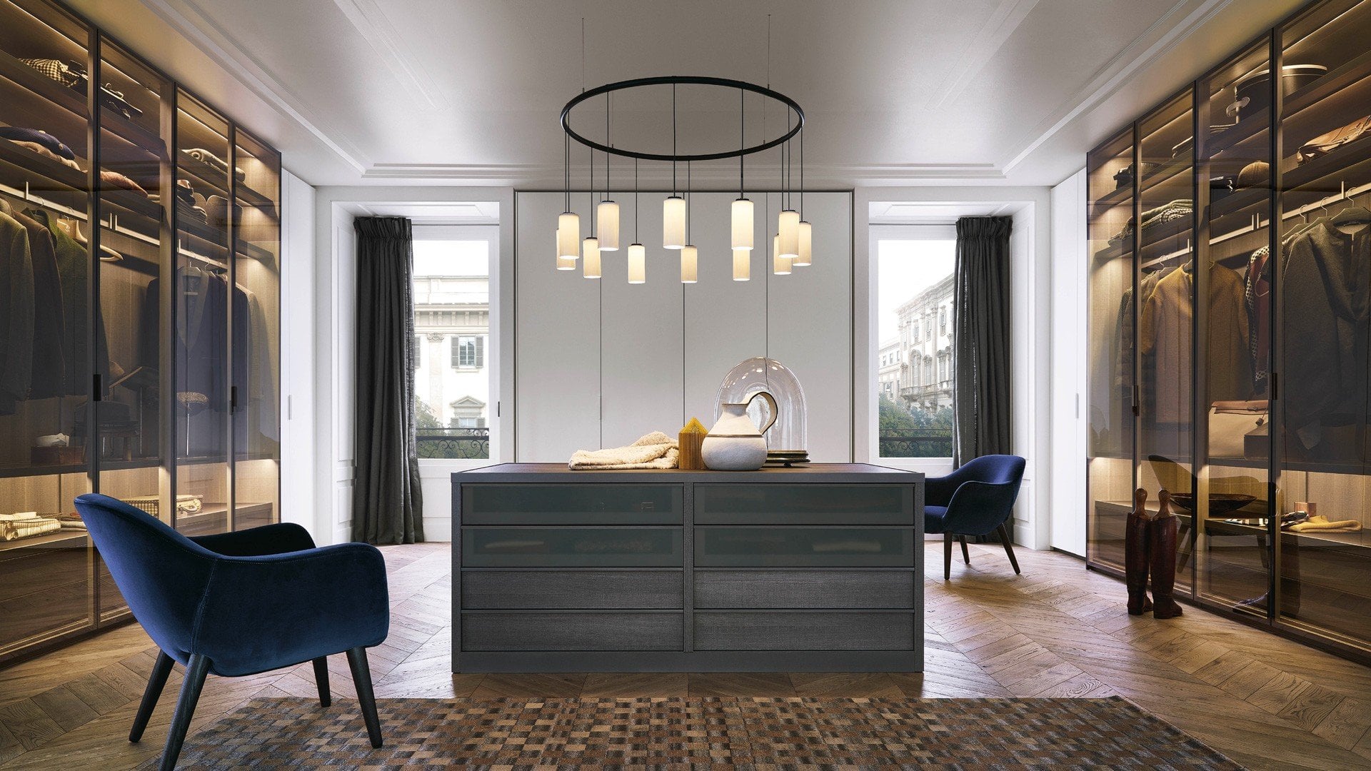 Poliform Immagine di Systems Night Systems Senzafine Wardrobe 25