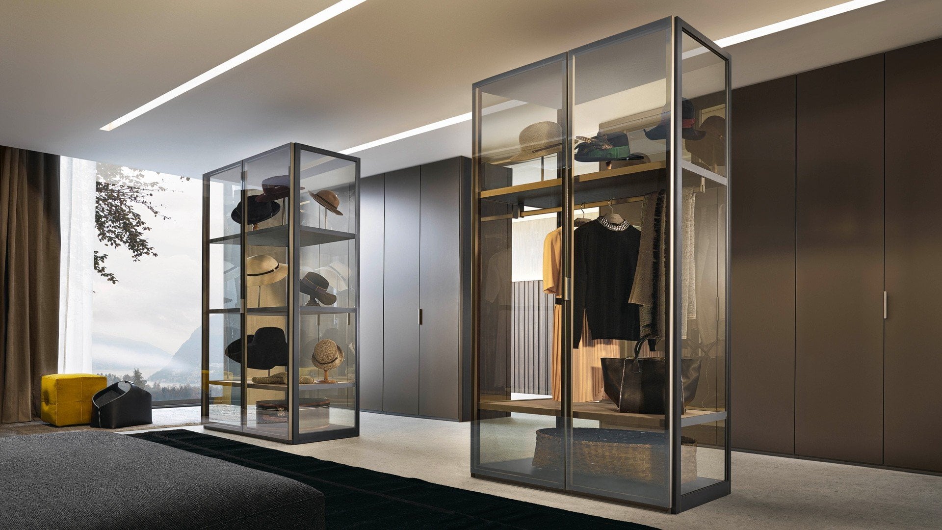 Poliform Immagine di Systems Night Systems Senzafine Wardrobe 28