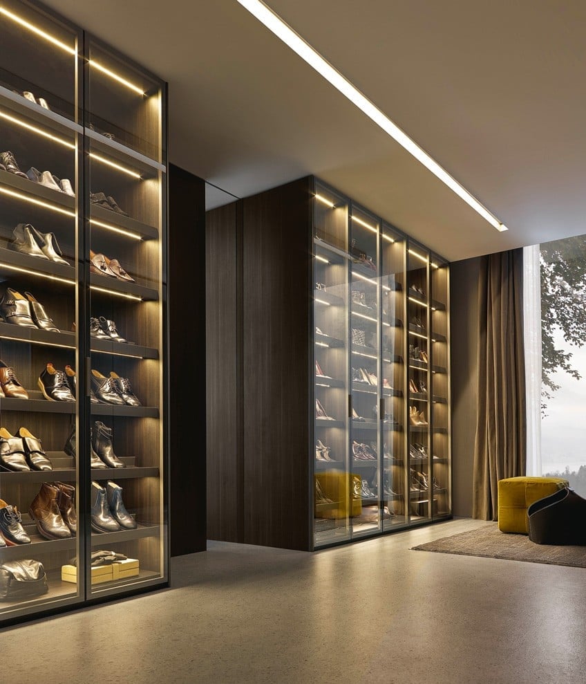 Poliform Immagine di Systems Night Systems Senzafine Wardrobe 31