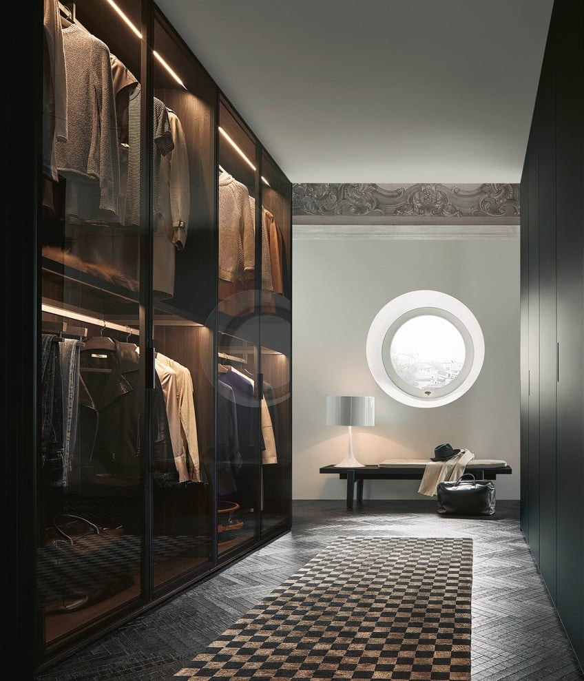 Poliform Immagine di Systems Night Systems Senzafine Wardrobe 36