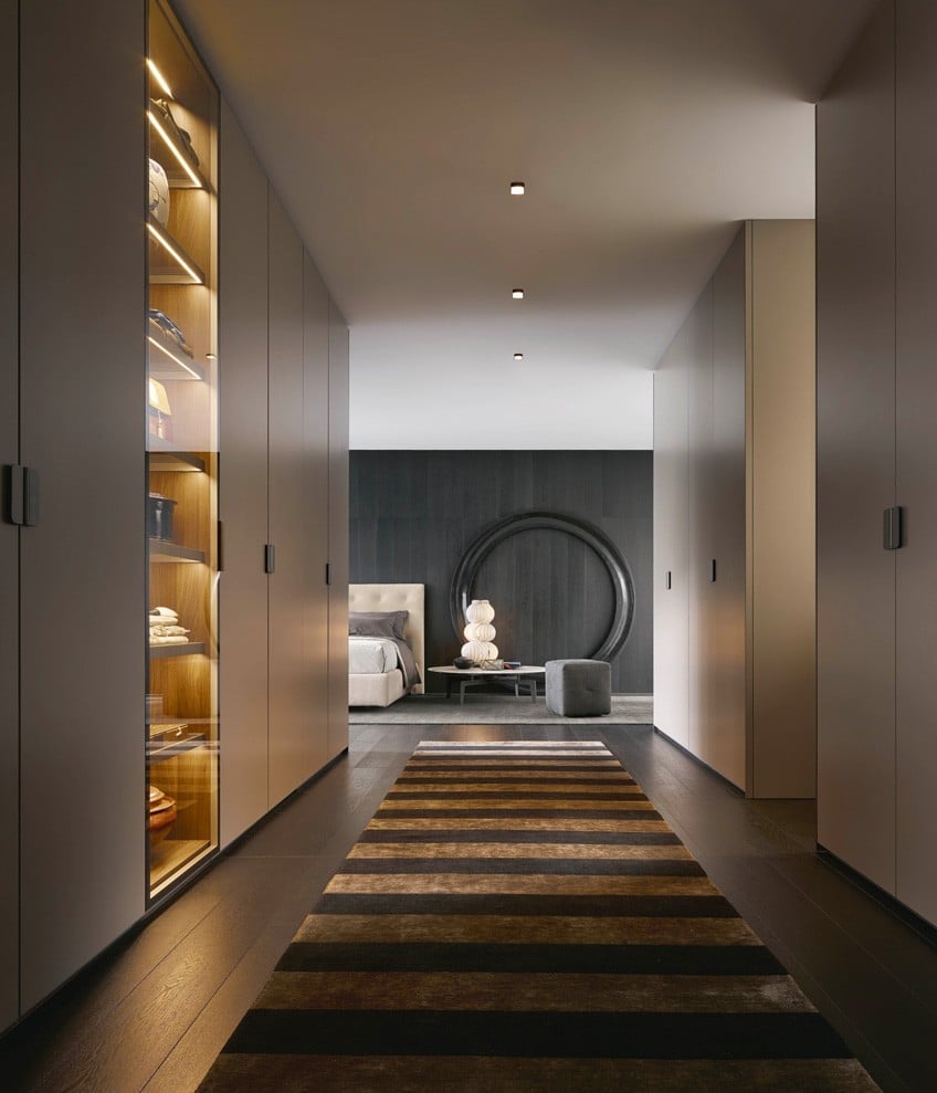 Poliform Immagine di Systems Night Systems Senzafine Wardrobe 42