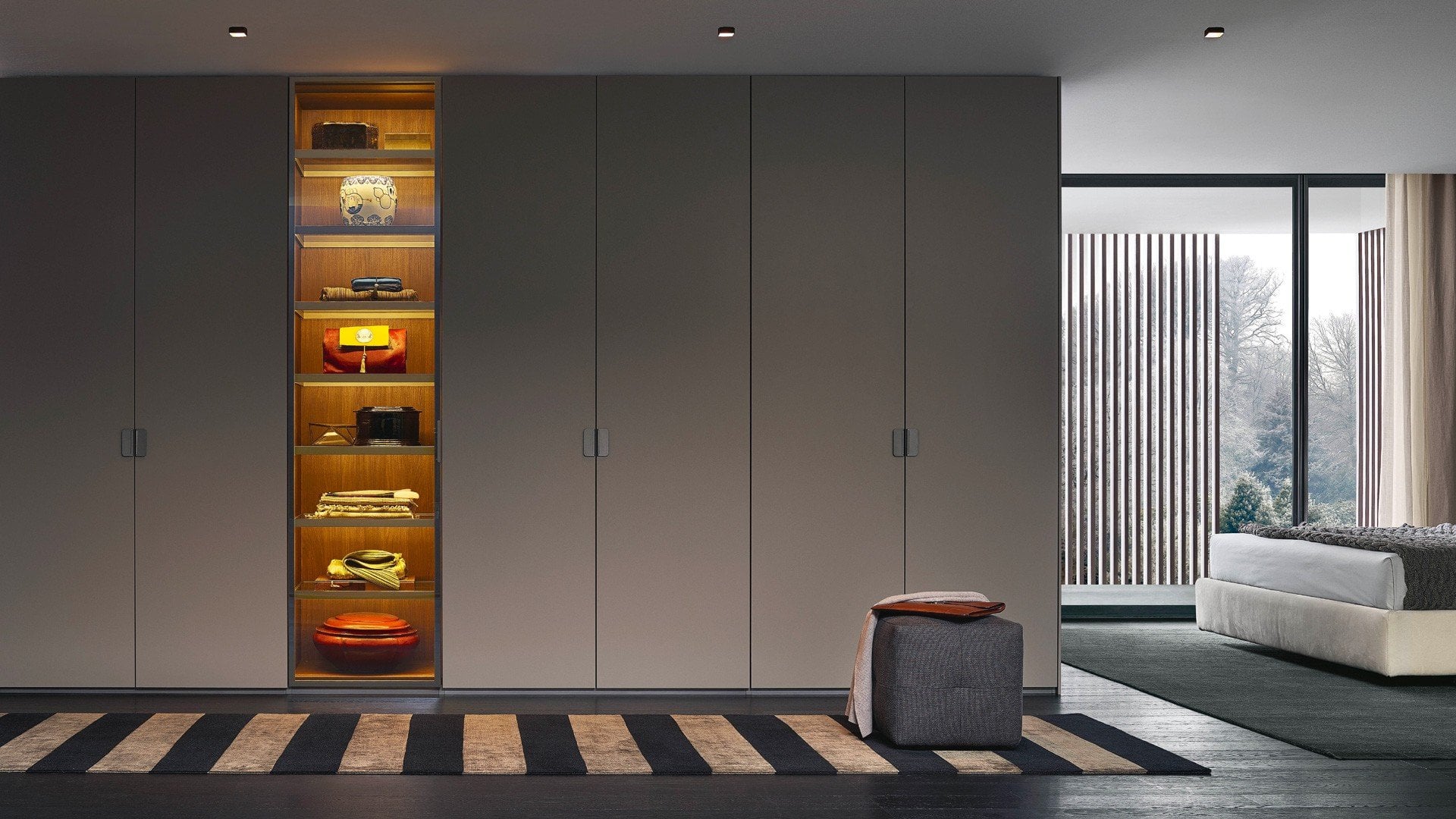 Poliform Immagine di Systems Night Systems Senzafine Wardrobe 43