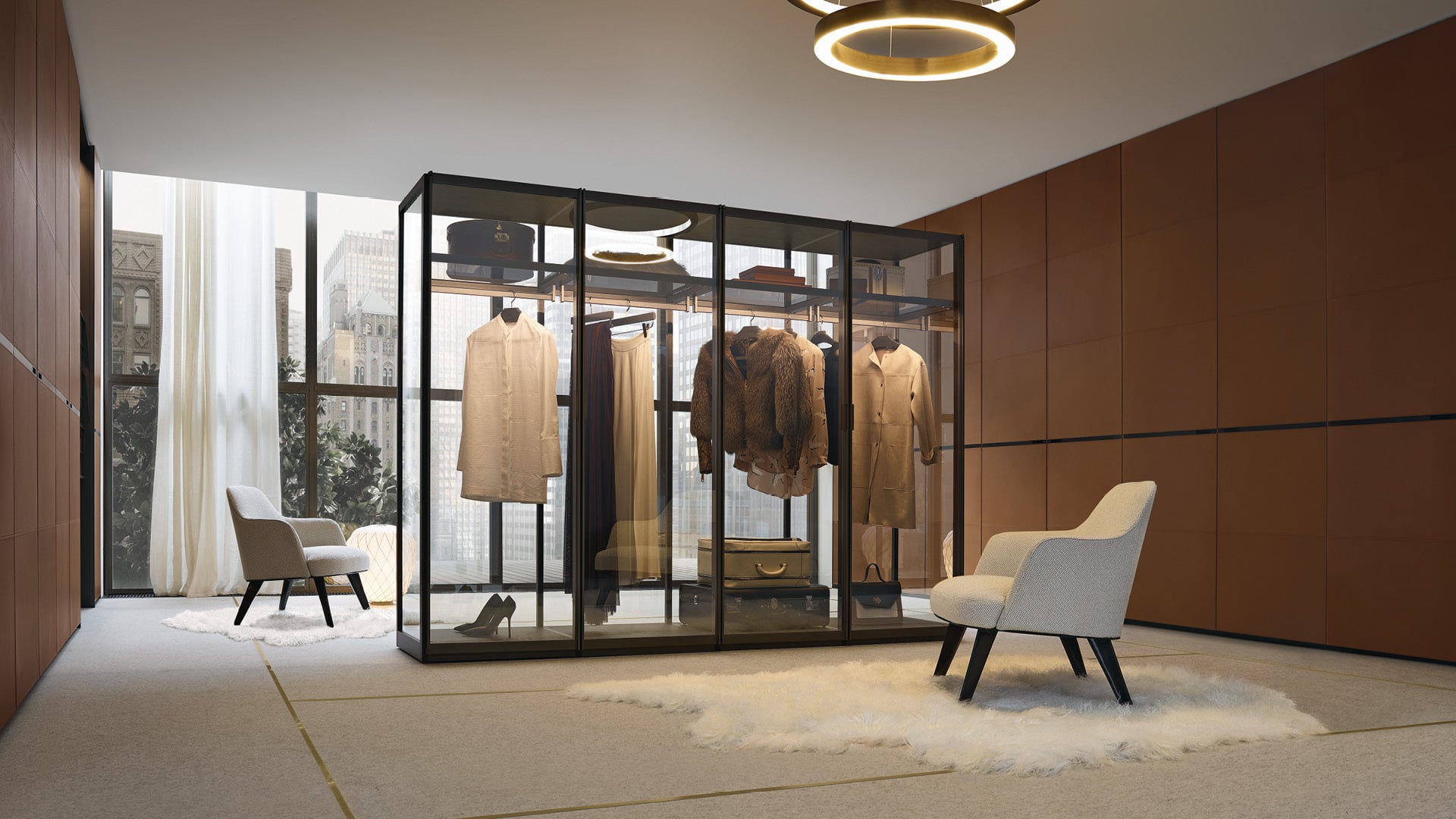 Poliform Immagine di Systems Night Systems Senzafine Wardrobe 22