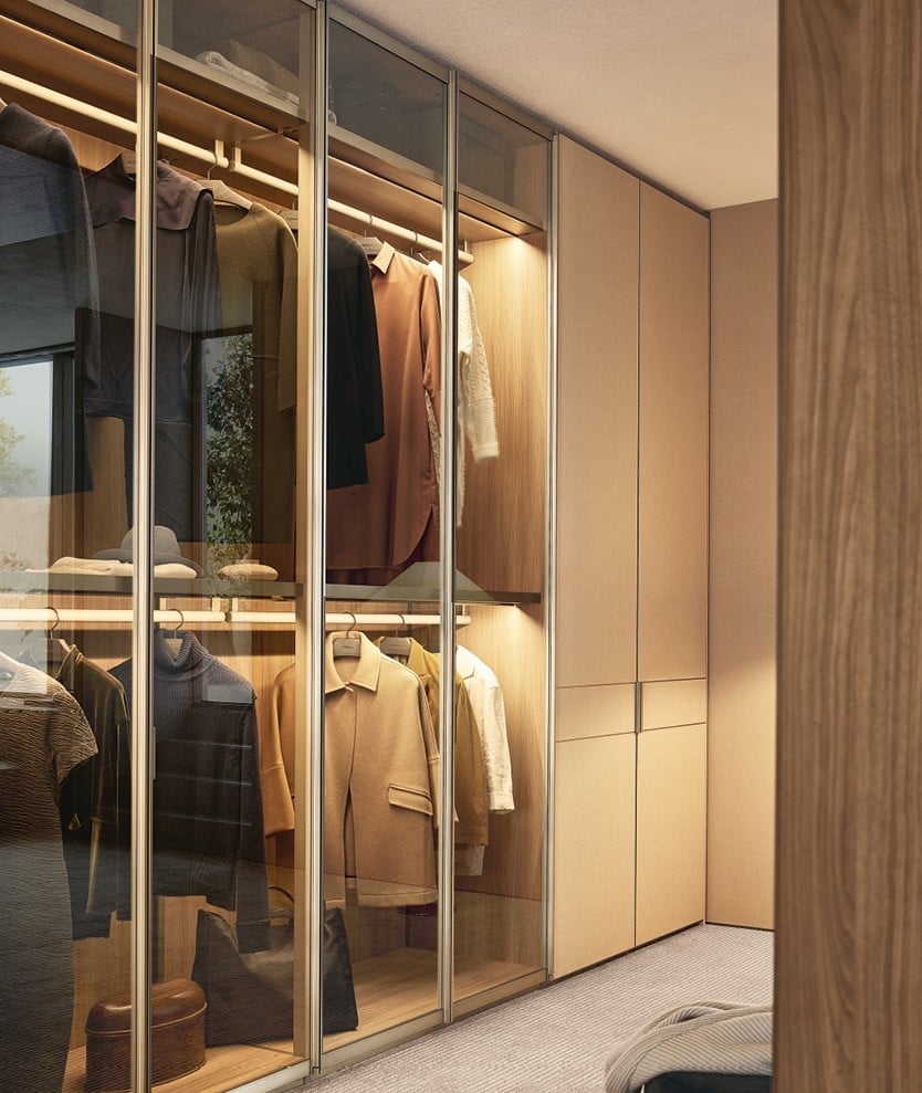 Poliform Immagine di Systems Night Systems Senzafine Wardrobe 2