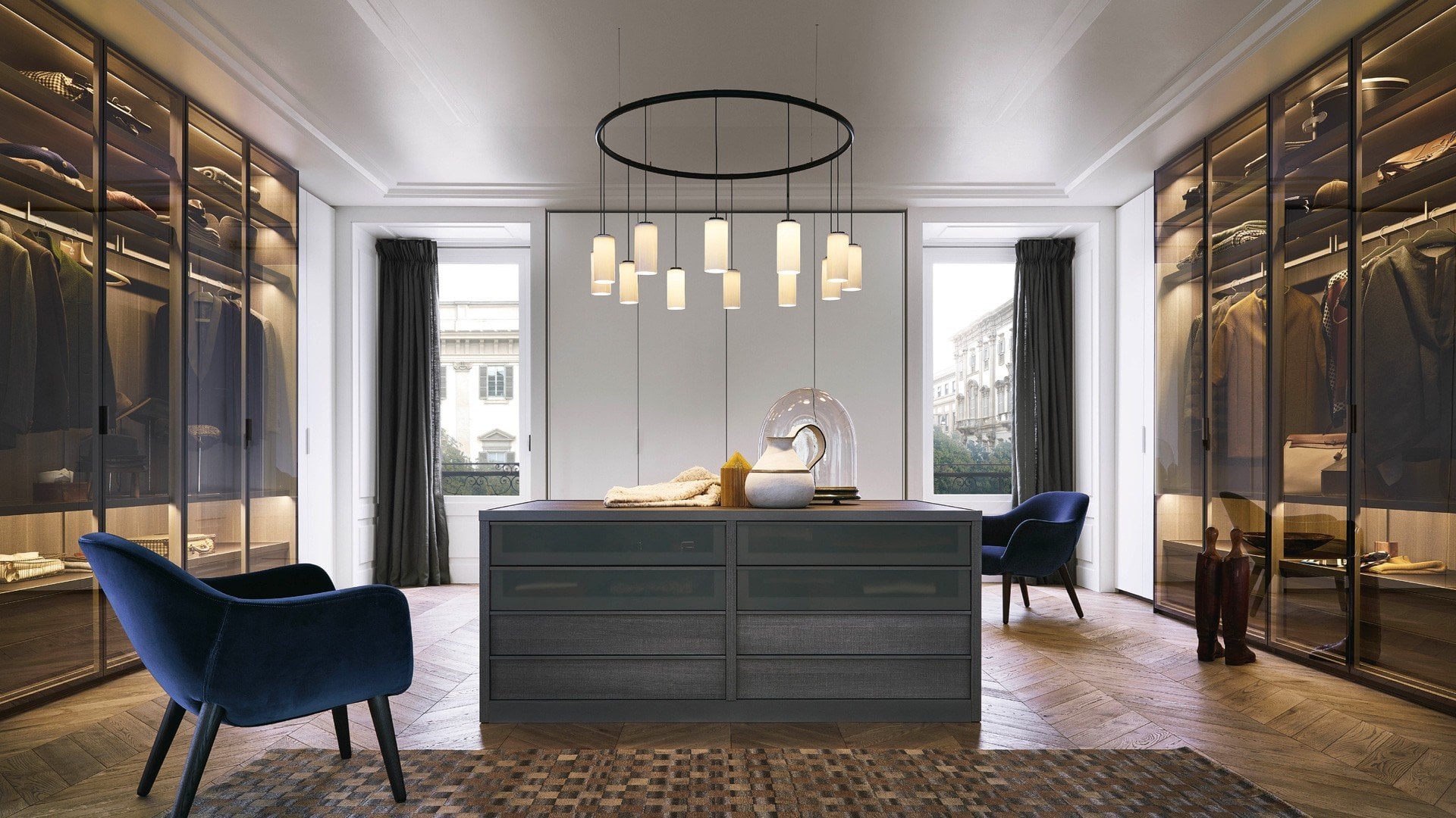 Poliform Immagine di Systems Night Systems Senzafine Drawer Unit 1