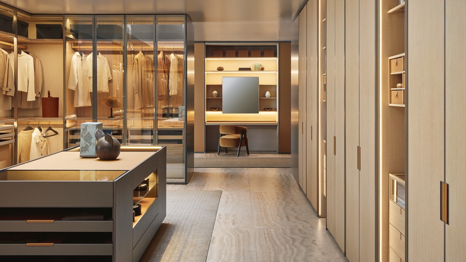 Poliform Immagine di Systems Мебель для спальной зоны Set Up 4