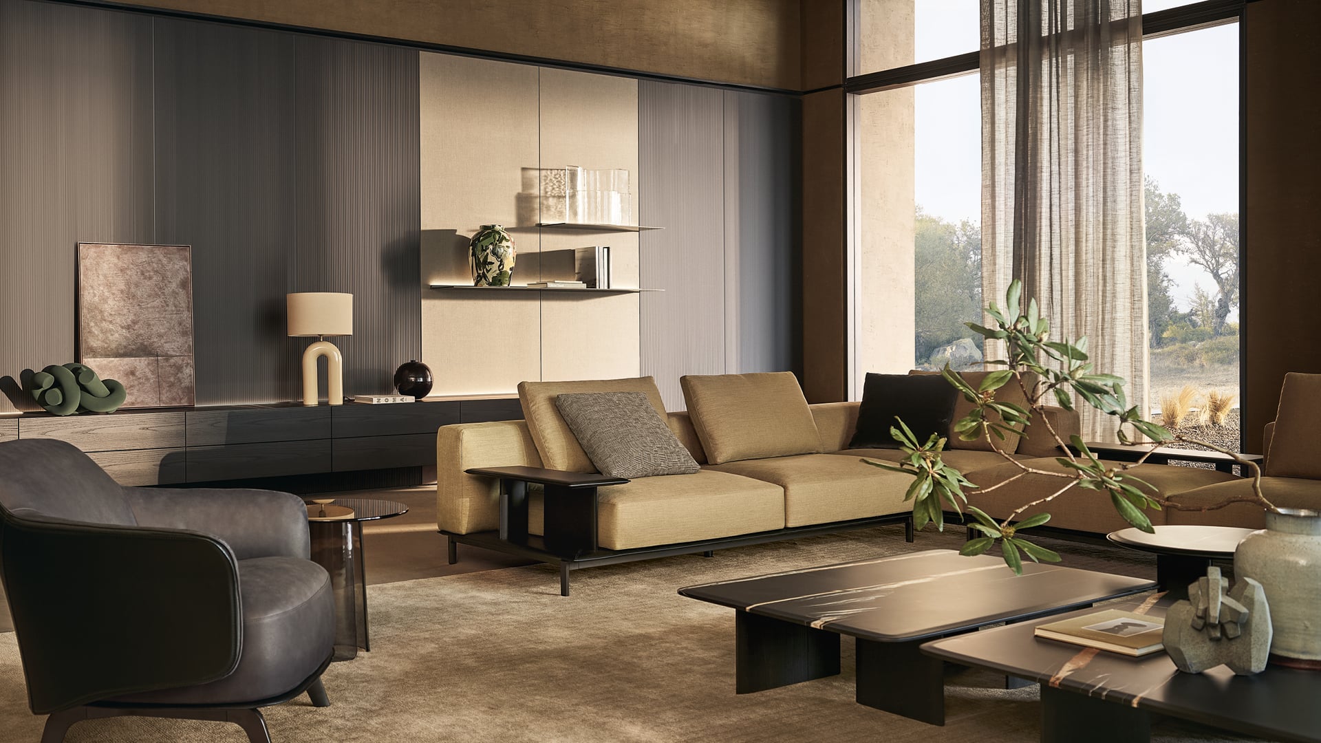 Poliform Immagine di Sofas Диваны Brera 10