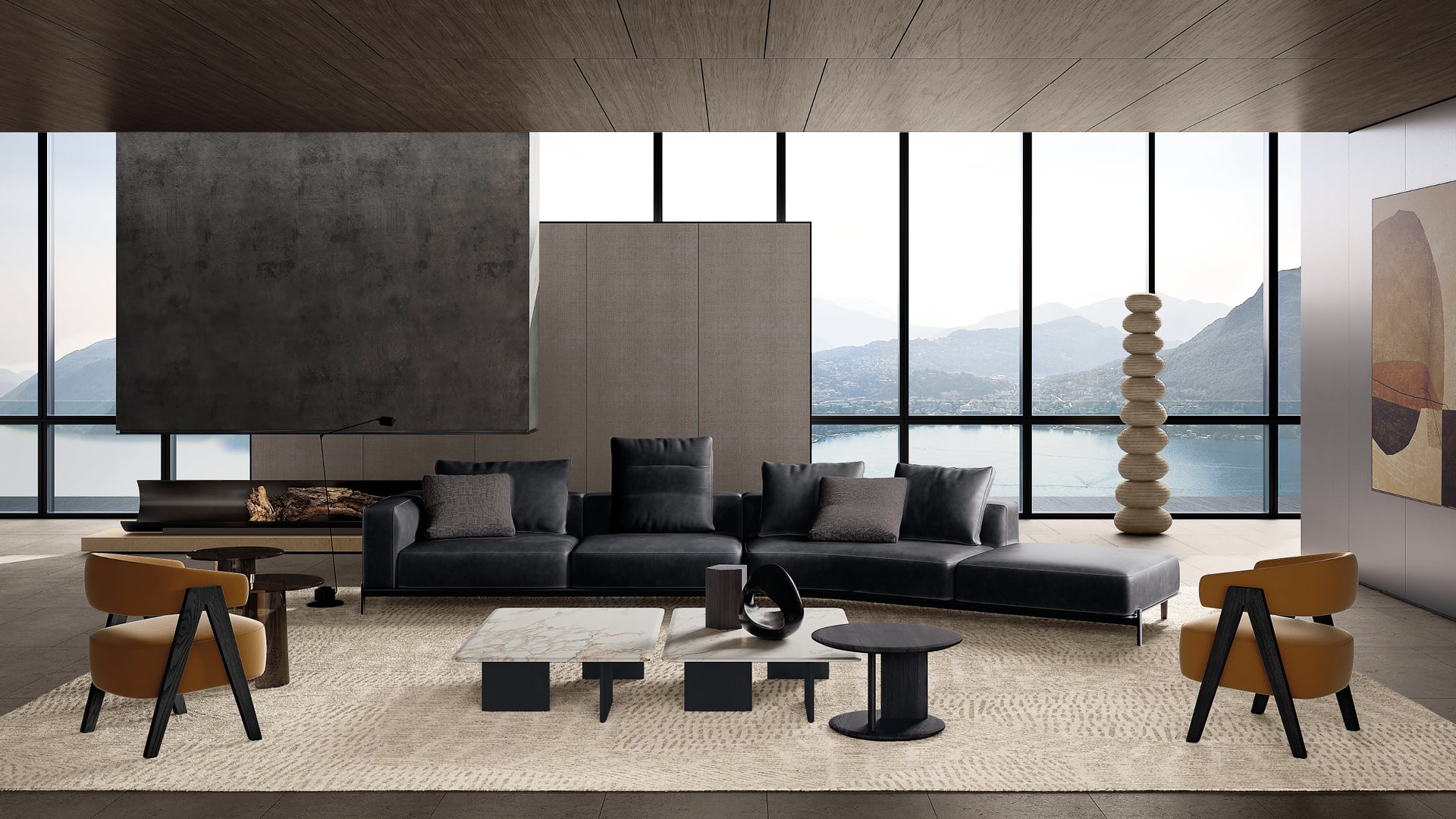 Poliform Immagine di Sofas Диваны Brera 4