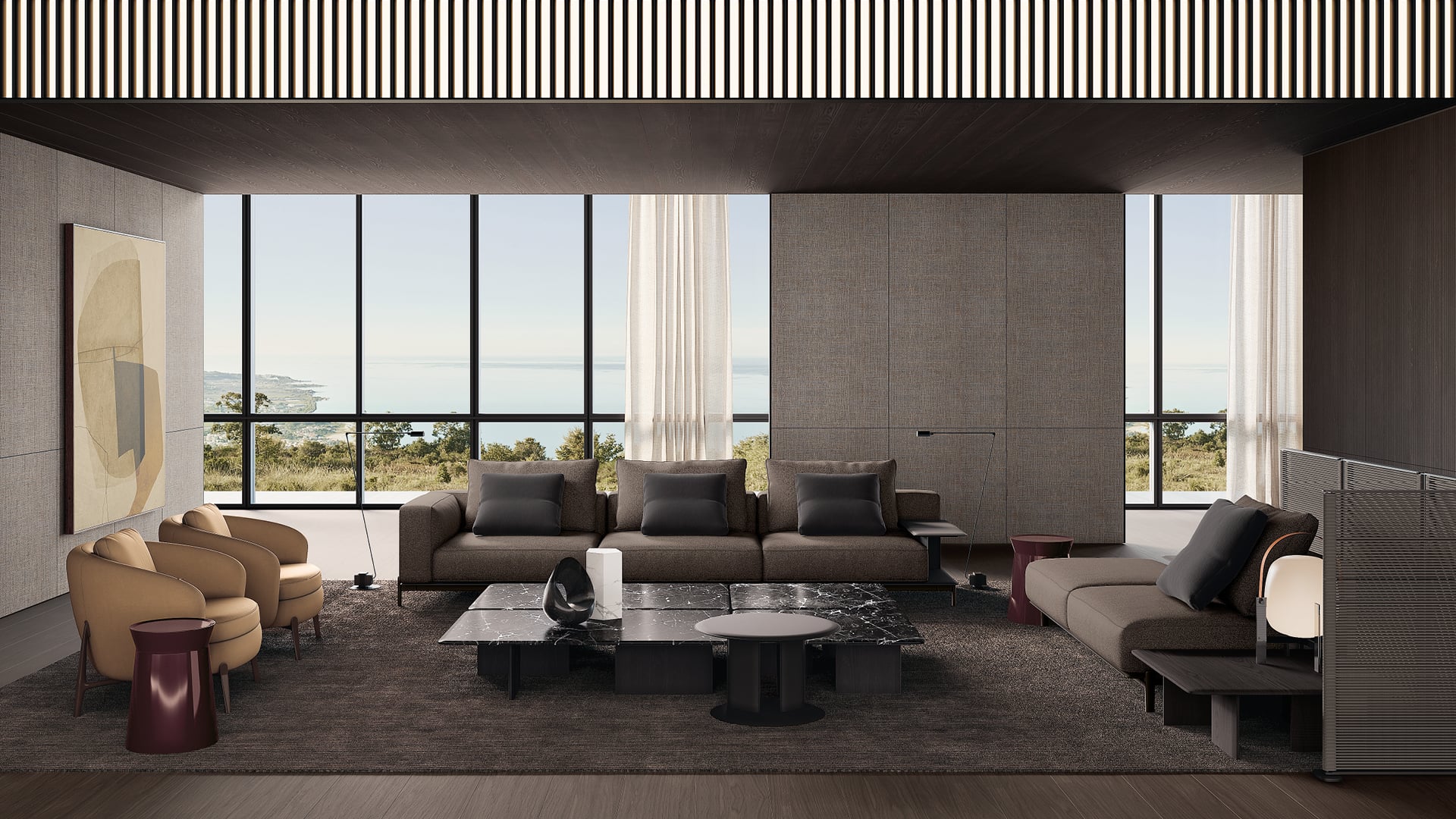 Poliform Immagine di Sofas Диваны Brera 6