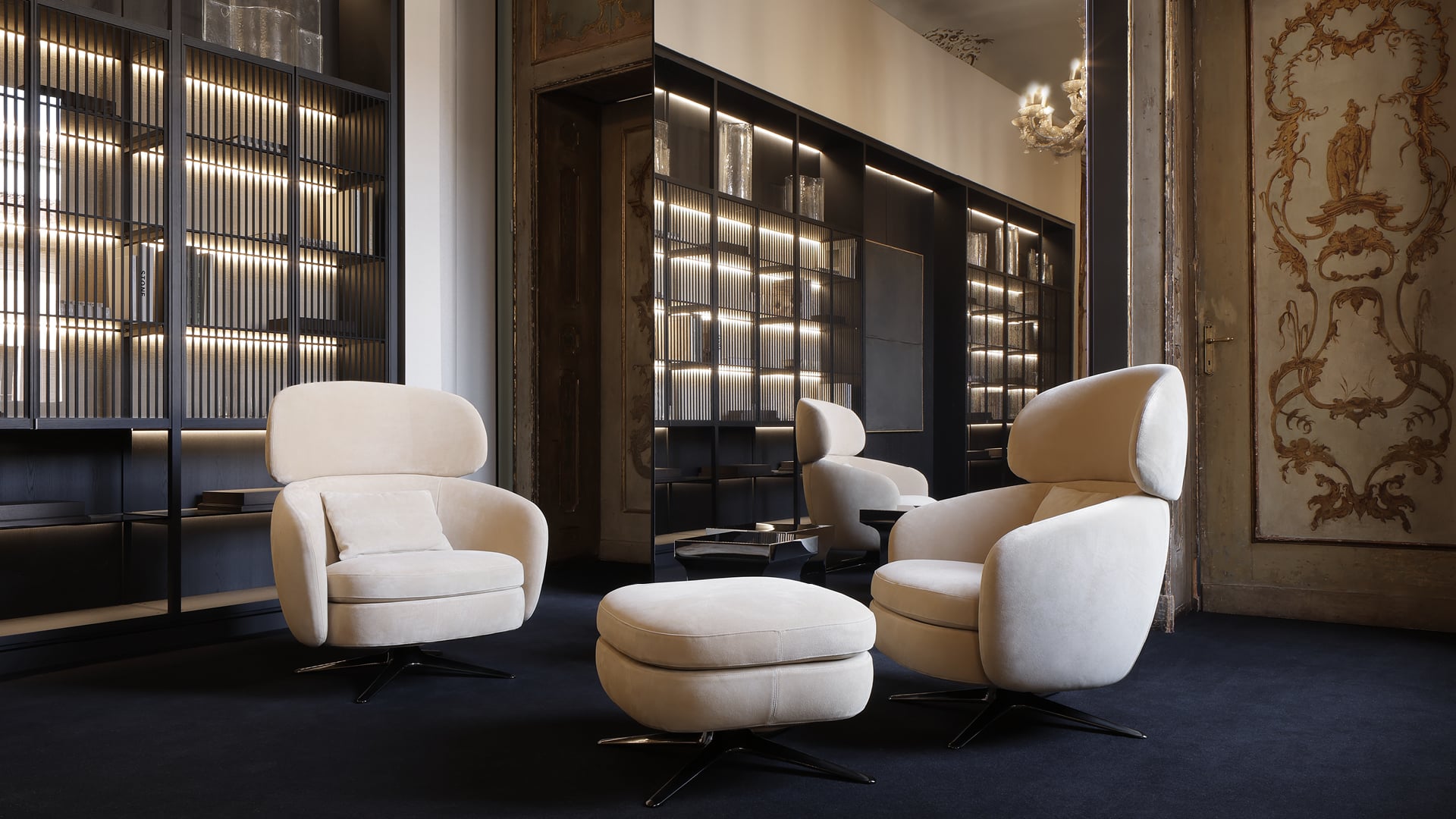 Poliform Immagine di News 2026 Indoor Orbis lounge 1